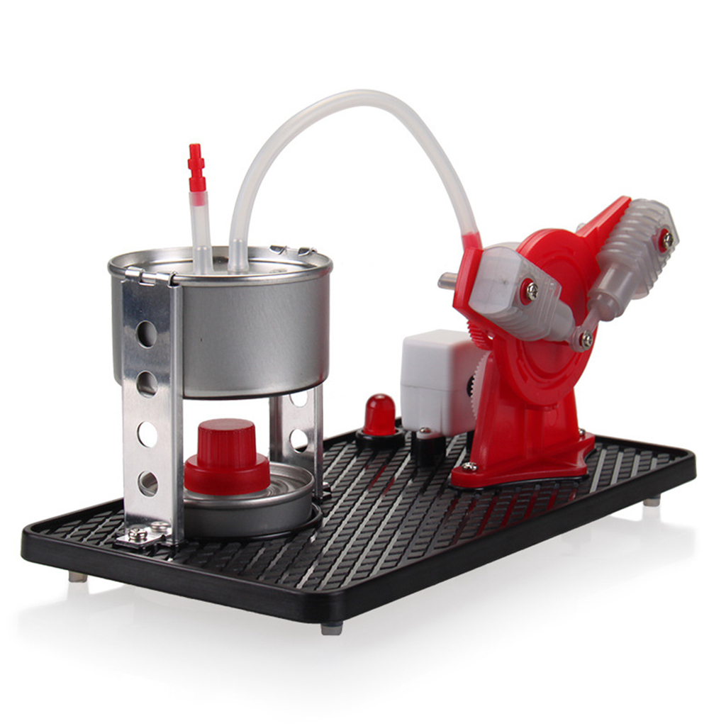 V-Twin Cylinder Hot Live Steam Engine Model Physical Motor Power Generator V-Twin Cylinder Hot Live Steam Engine Model Physical Motor Power Generator