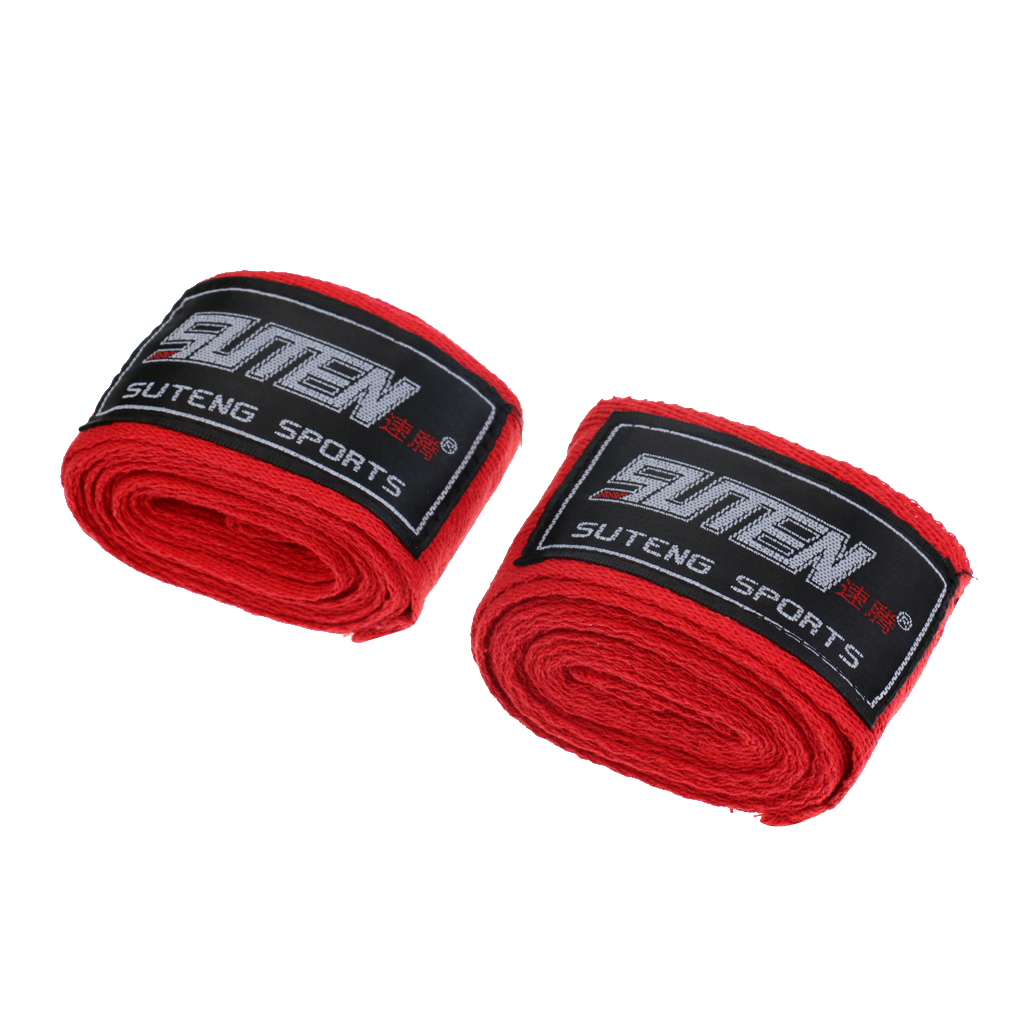 2Pcs Cotton Boxing Hand Wraps Bandages Muay Thai MMA Inner Gloves for Taekwondo Boxing Muay Thai 2Pcs Cotton Boxing Hand Wraps Bandages Muay Thai MMA Inner Gloves for Taekwondo Boxing Muay Thai