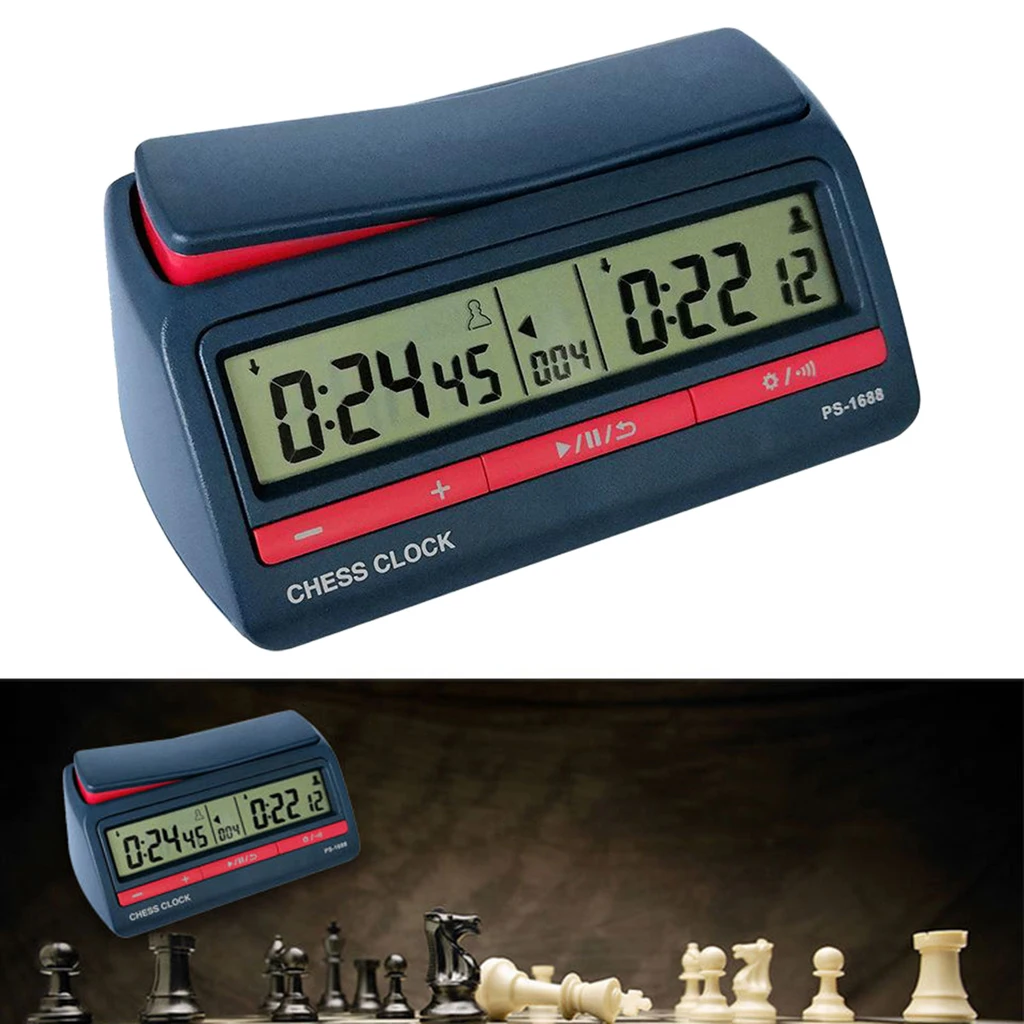 Digital Chess Clock Competition Game Clock with Bonus And Delay Function