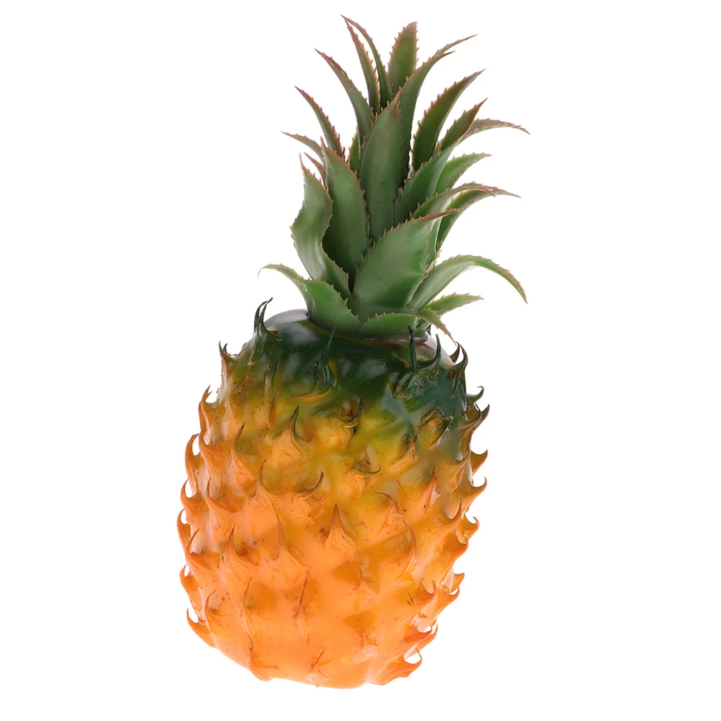 Artificial Foam Pineapple Fruit Fake Display Kitchen Home Foods Decor Craft