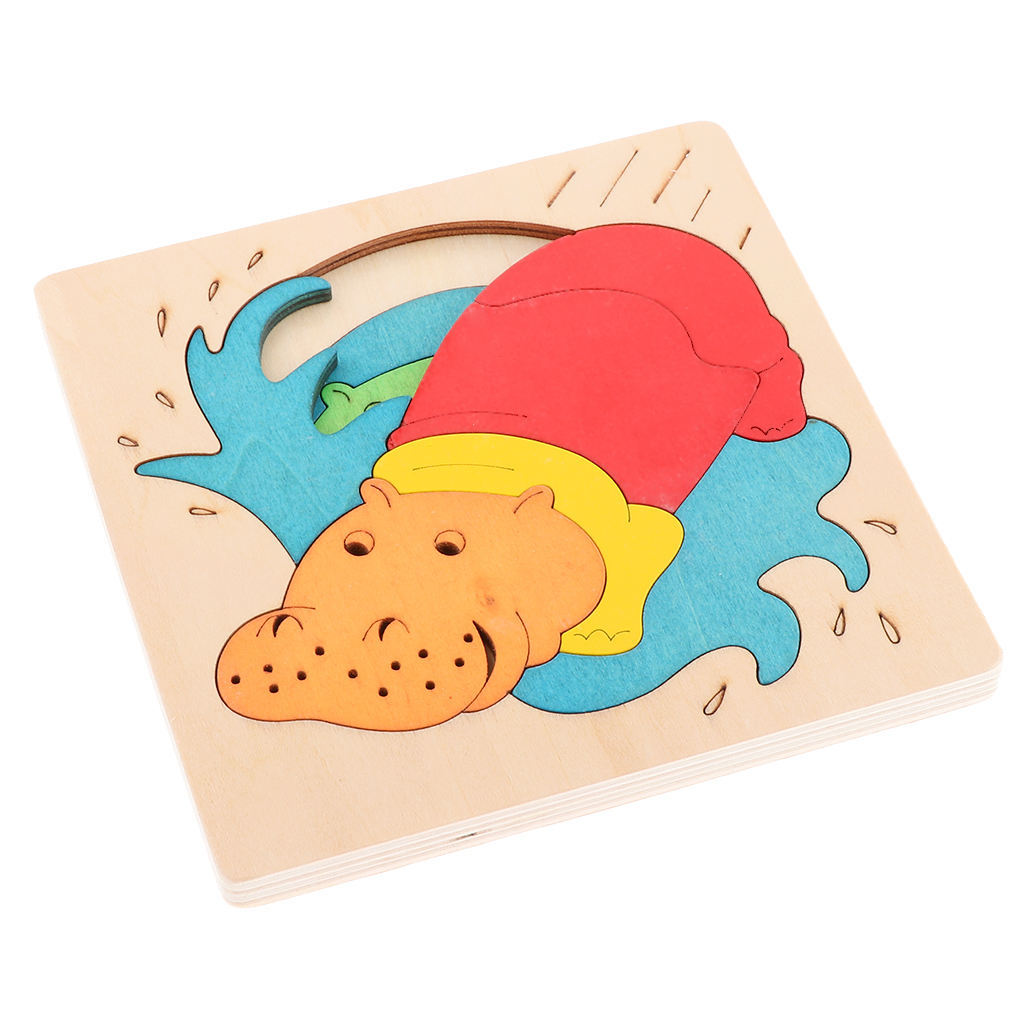 Wooden Jigsaw Puzzles for Toddlers Animal Puzzles Educational Toys for Kids Boys Girls Wooden Jigsaw Puzzles for Toddlers Animal Puzzles Educational Toys for Kids Boys Girls