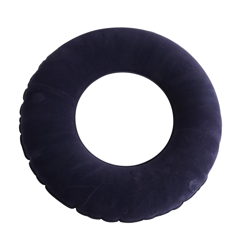 Inflatable Donut Seat Cushion Pillows Hemorrhoid Bedsores Seat Pain Relief 16in Inflatable Donut Seat Cushion Pillows Hemorrhoid Bedsores Seat Pain Relief 16in