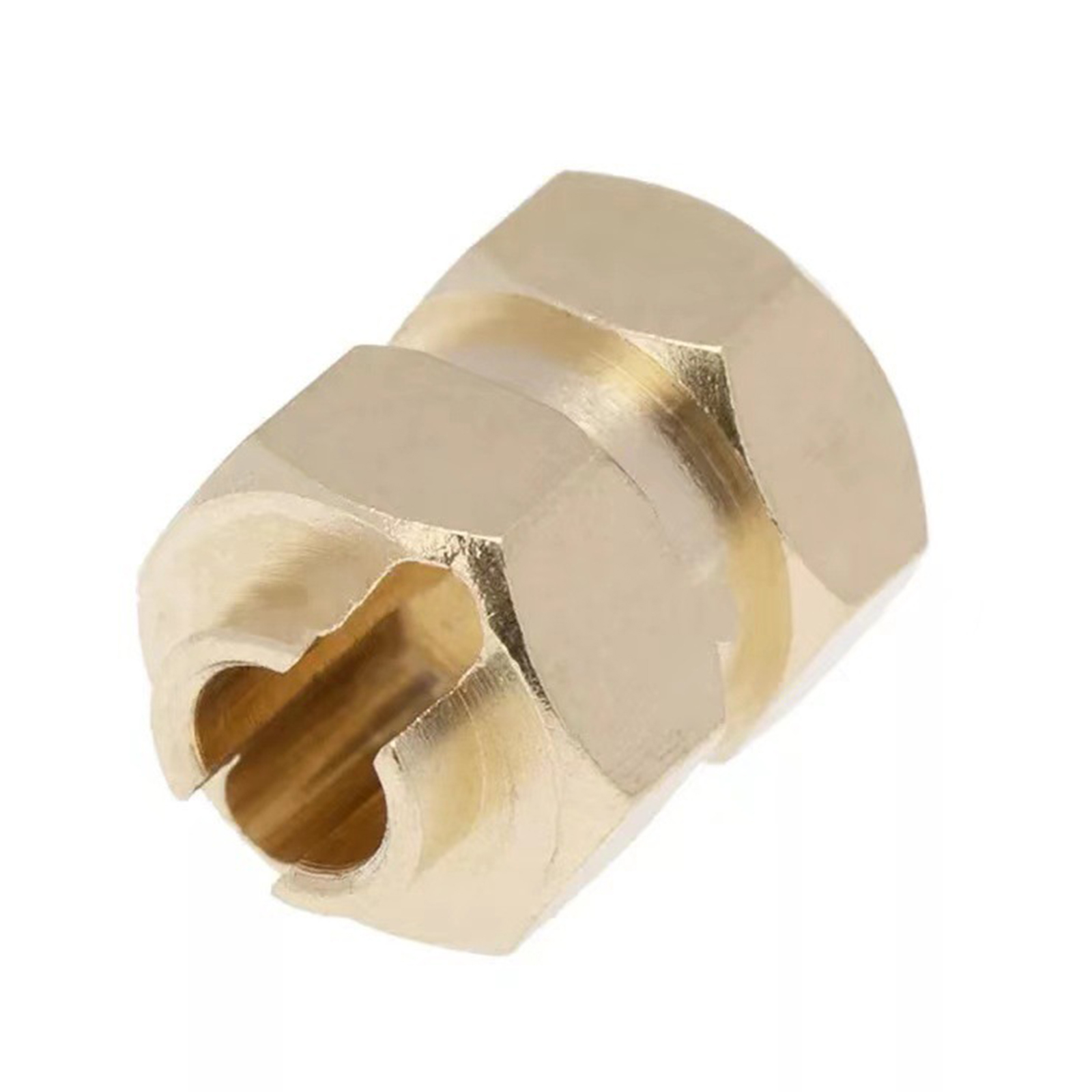 4Pcs Brass Extended 7mm Hex Wheel Hubs Extension Adaptor for AXIAL SCX24 4Pcs Brass Extended 7mm Hex Wheel Hubs Extension Adaptor for AXIAL SCX24