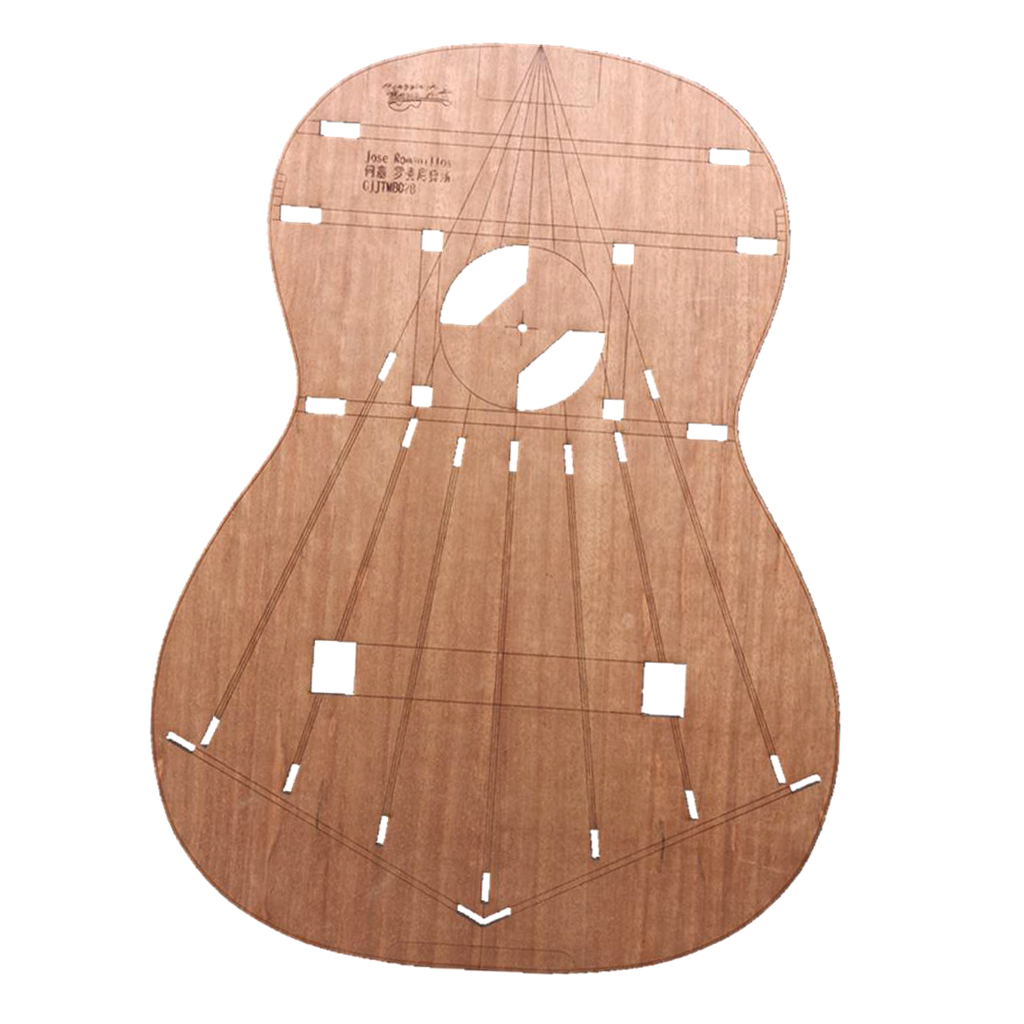 Classical Guitar Body Templates Wood for Jose Romanios (Thick) Guitar Parts Accessories Classical Guitar Body Templates Wood for Jose Romanios (Thick) Guitar Parts Accessories