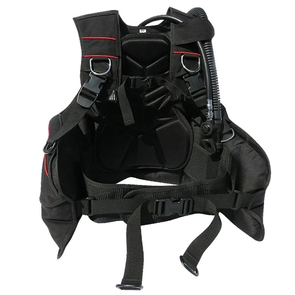 Durable 840D Nylon Scuba Diving BCD/BC  Jacket Style Buoyancy Compensators Vest Adjustable Waist Strap for Diving Beginner