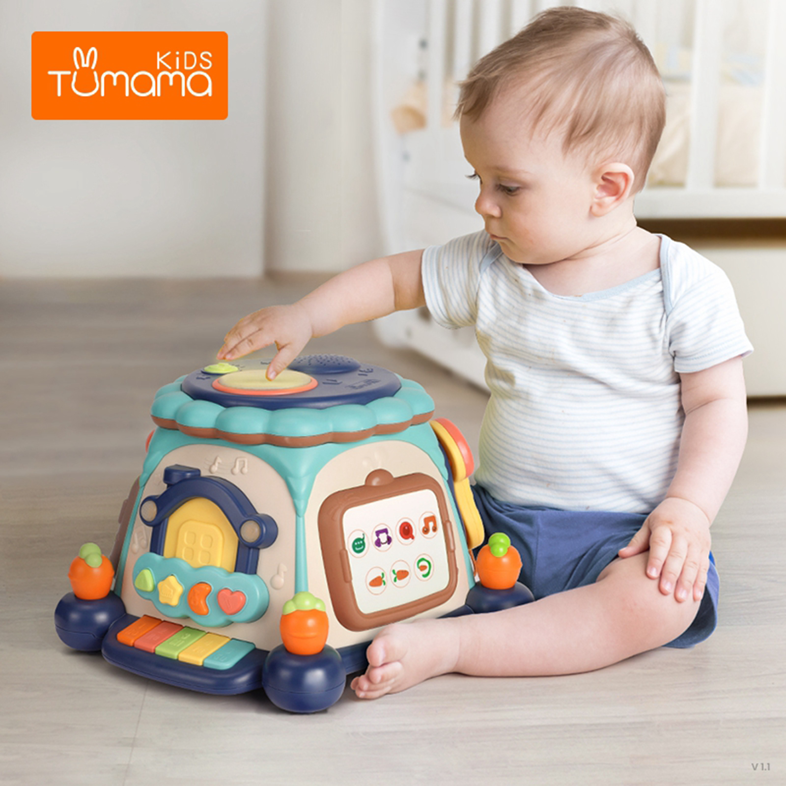 Musical Instruments Toy Drum Kit Learning Educational Toy for Baby & Toddler Gifts Early Educational Toys Musical Instruments Toy Drum Kit Learning Educational Toy for Baby & Toddler Gifts Early Educational Toys