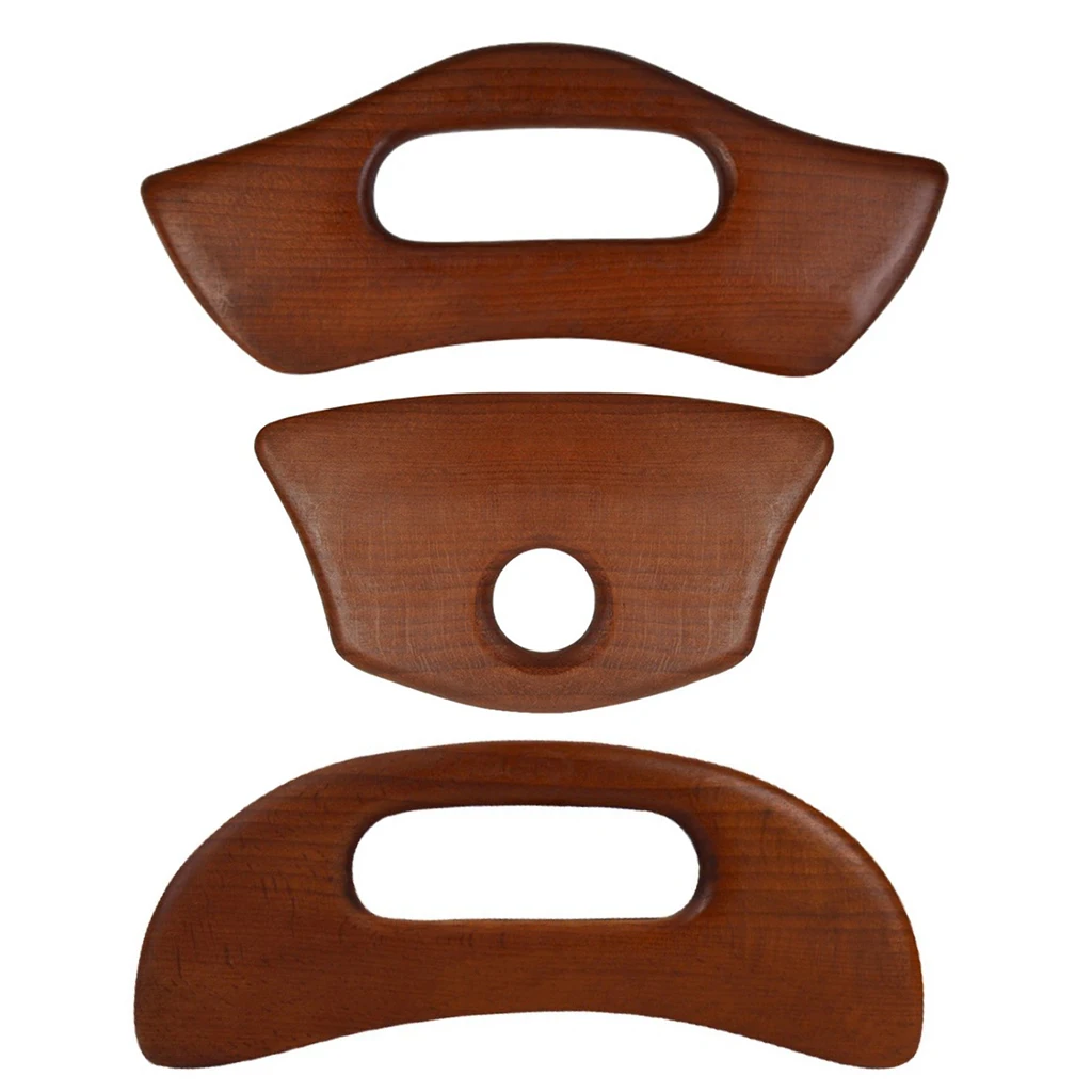 Wooden Massage Scraping Board Gua sha for Soft Tissue Myofascial Release