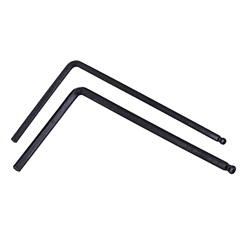 Pack Of 2 Electric Guitars Neck Rod Hex Wrenches 5mm+4mm Ball End DIY Pack Of 2 Electric Guitars Neck Rod Hex Wrenches 5mm+4mm Ball End DIY