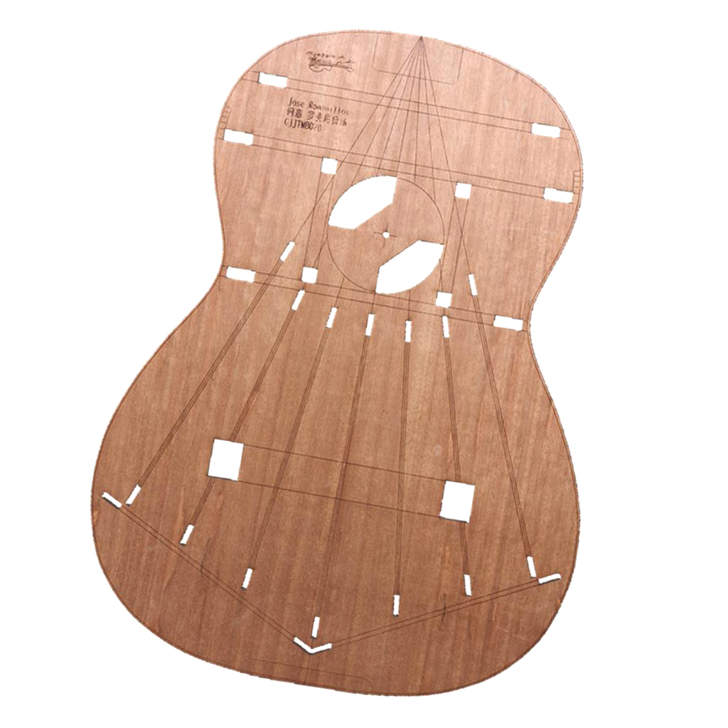 Classical Guitar Body Templates Wood for Jose Romanios (Thick) Guitar Parts Accessories Classical Guitar Body Templates Wood for Jose Romanios (Thick) Guitar Parts Accessories