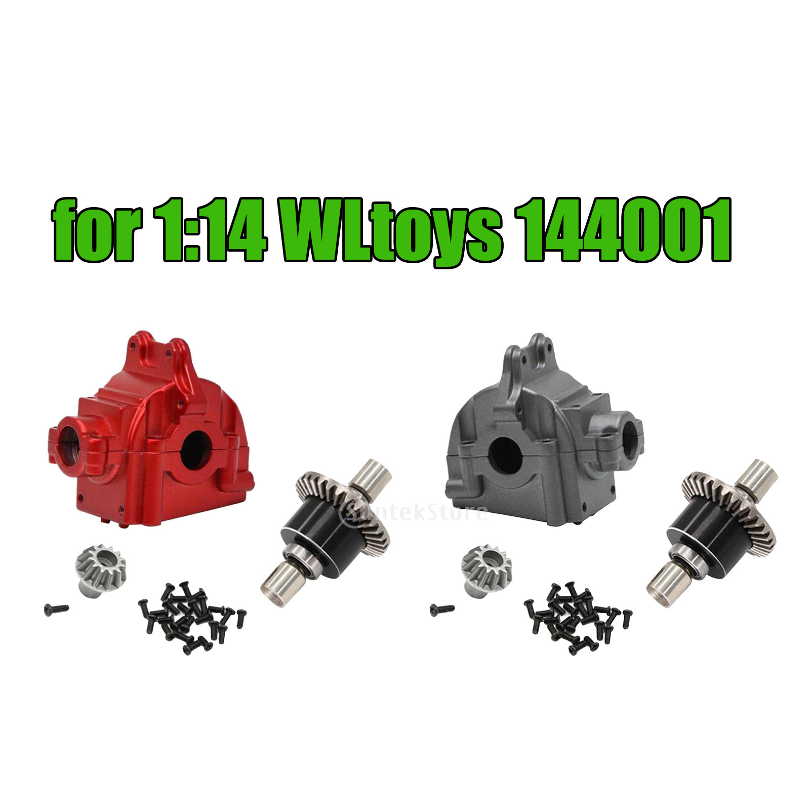 1/14 WLtoys 144001 RC Car Metal Shell & Differential Kit Spare Parts 1/14 WLtoys 144001 RC Car Metal Shell & Differential Kit Spare Parts