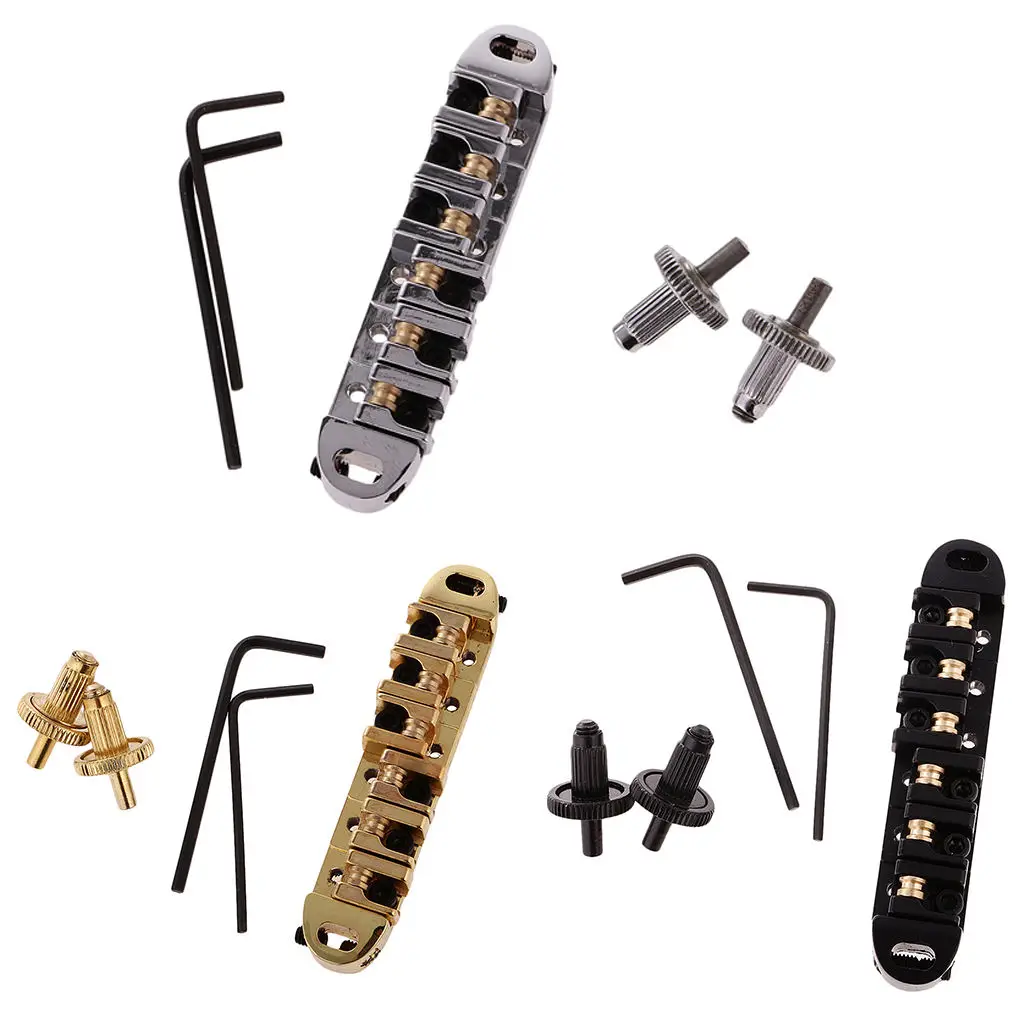 Saddle Bridges  +Studs+Wrench For  Electric Guitar