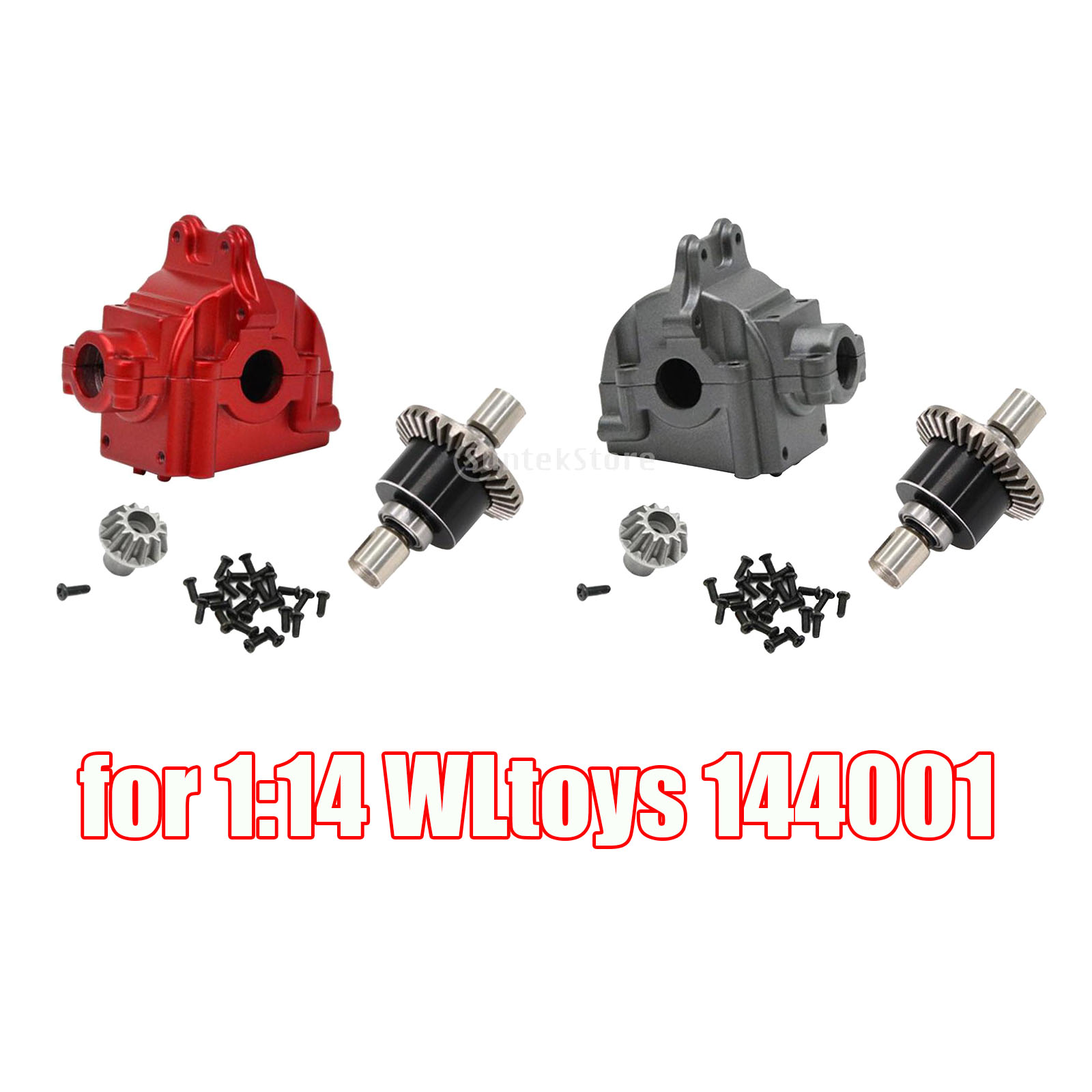 1/14 WLtoys 144001 RC Car Metal Shell & Differential Kit Spare Parts 1/14 WLtoys 144001 RC Car Metal Shell & Differential Kit Spare Parts