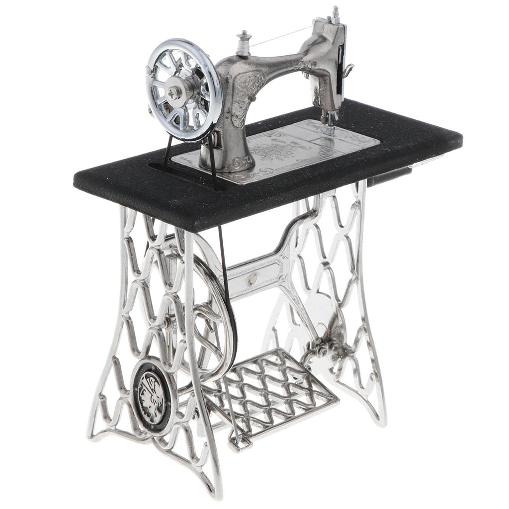 1/10 Sewing Machine Model Alloy Miniature Decoration Accessory for 1/10 Sewing Machine Model Alloy Miniature Decoration Accessory for
