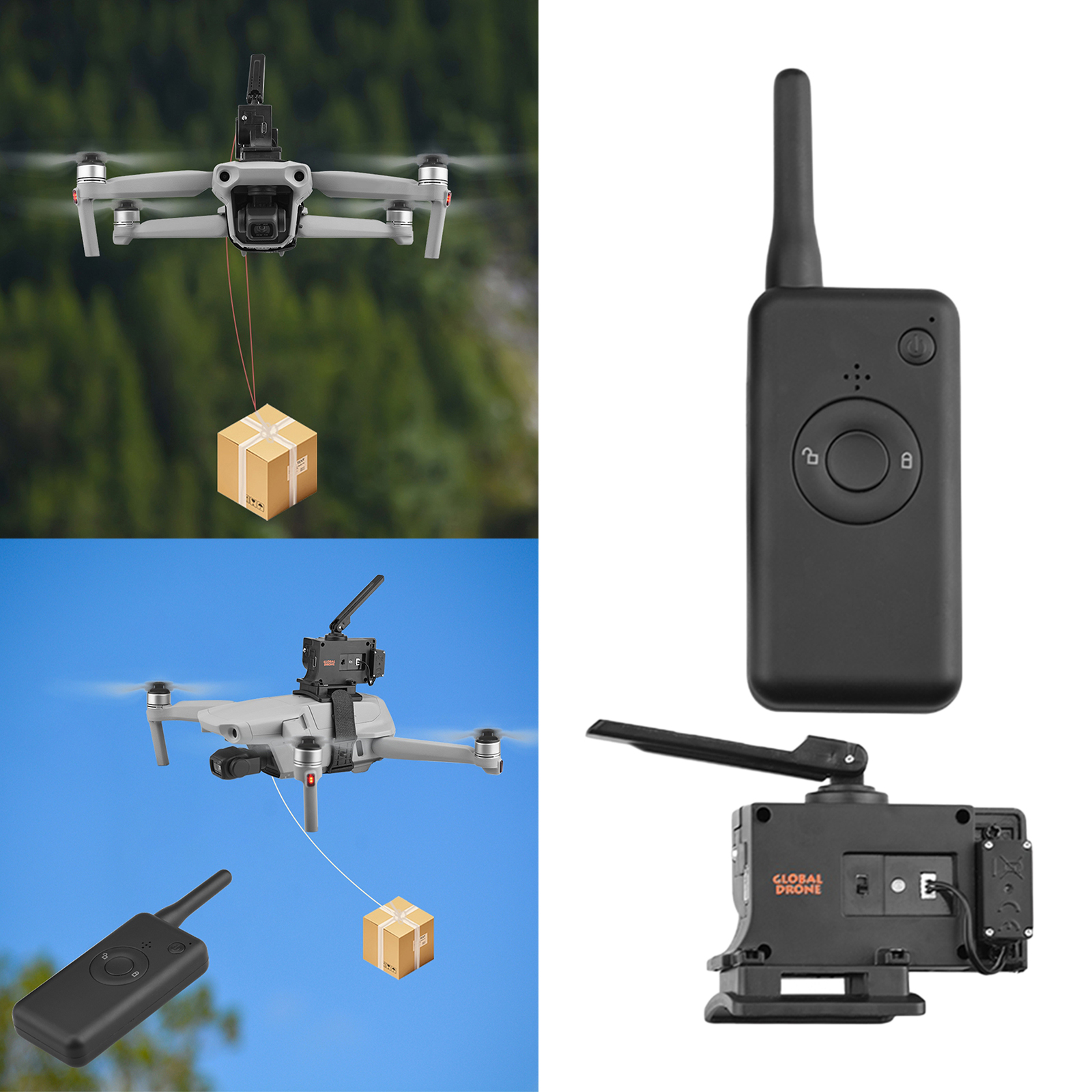 Drone Drone Launcher Release Device Kit for DJI Mavic Mini 2 for Drone Drone Launcher Release Device Kit for DJI Mavic Mini 2 for