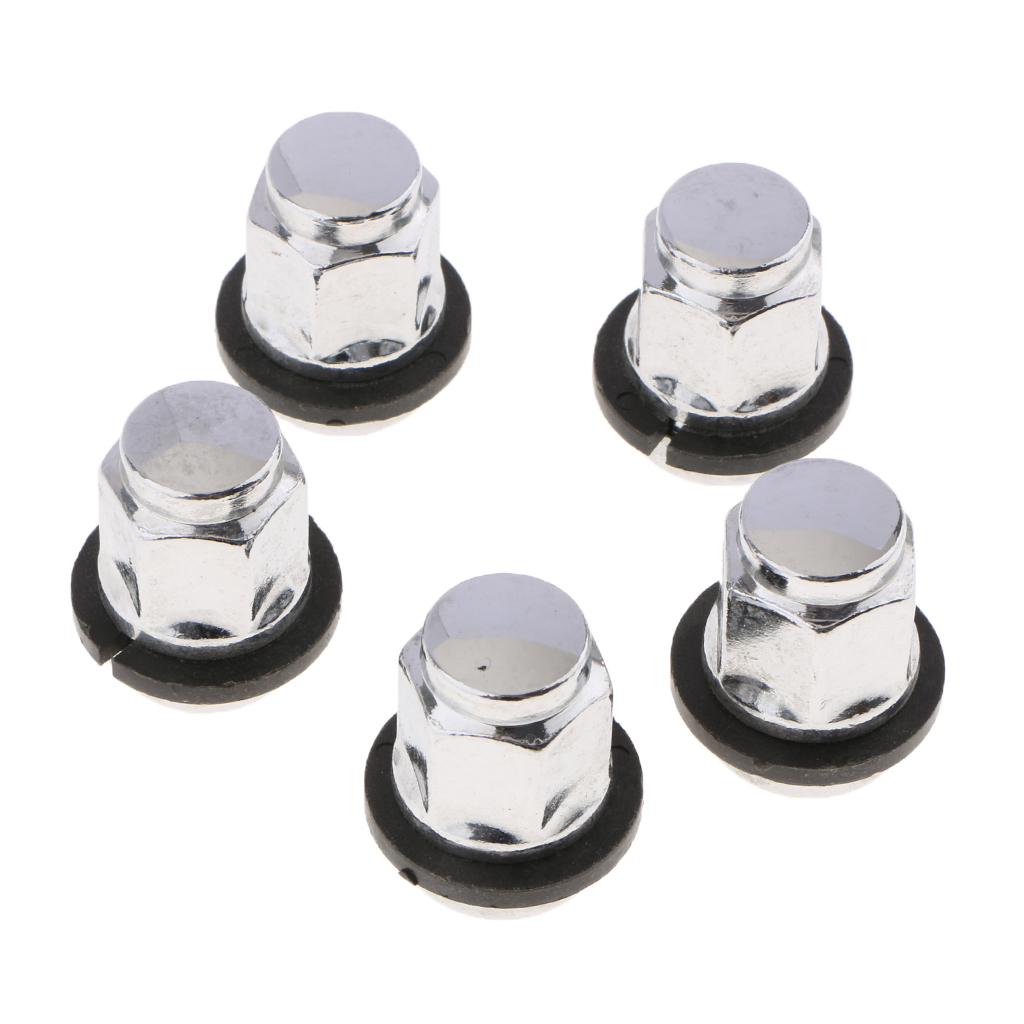 5 Pieces | 12x1.5 Replacement Wheel Lug Nut with Retainer Open End Lugs Nuts Factory Style Lugs FOR HONDA Accord 5 Pieces | 12x1.5 Replacement Wheel Lug Nut with Retainer Open End Lugs Nuts Factory Style Lugs FOR HONDA Accord