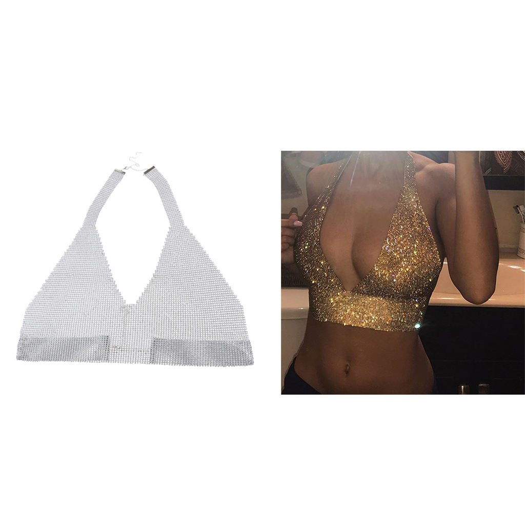 Fashion Jewelry Punk Lady Women Metal Bling Bikini Bra Body Chain Jewellery Fashion Jewelry Punk Lady Women Metal Bling Bikini Bra Body Chain Jewellery
