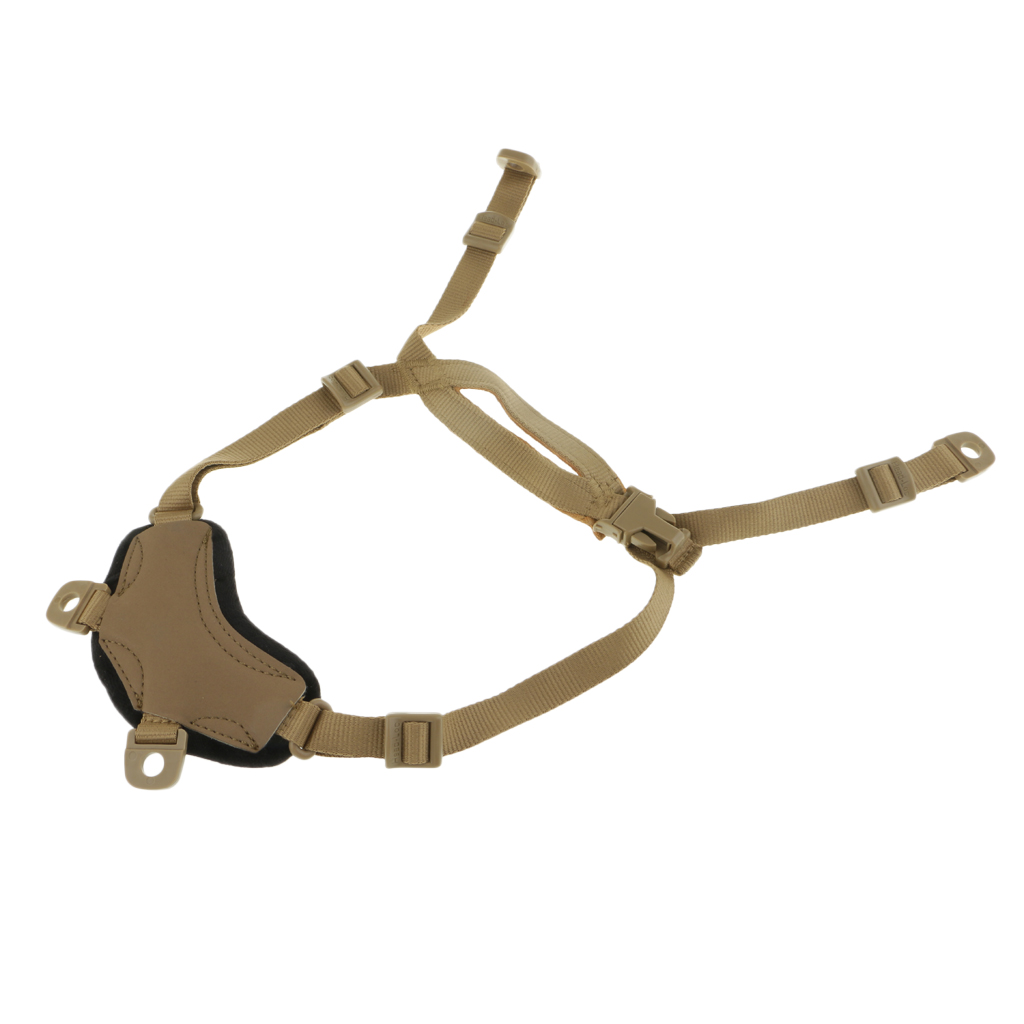 Helmet Chin Strap with Screws for Fast/MICH/ACH/IBH Tactical Helmets Helmet Chin Strap with Screws for Fast/MICH/ACH/IBH Tactical Helmets