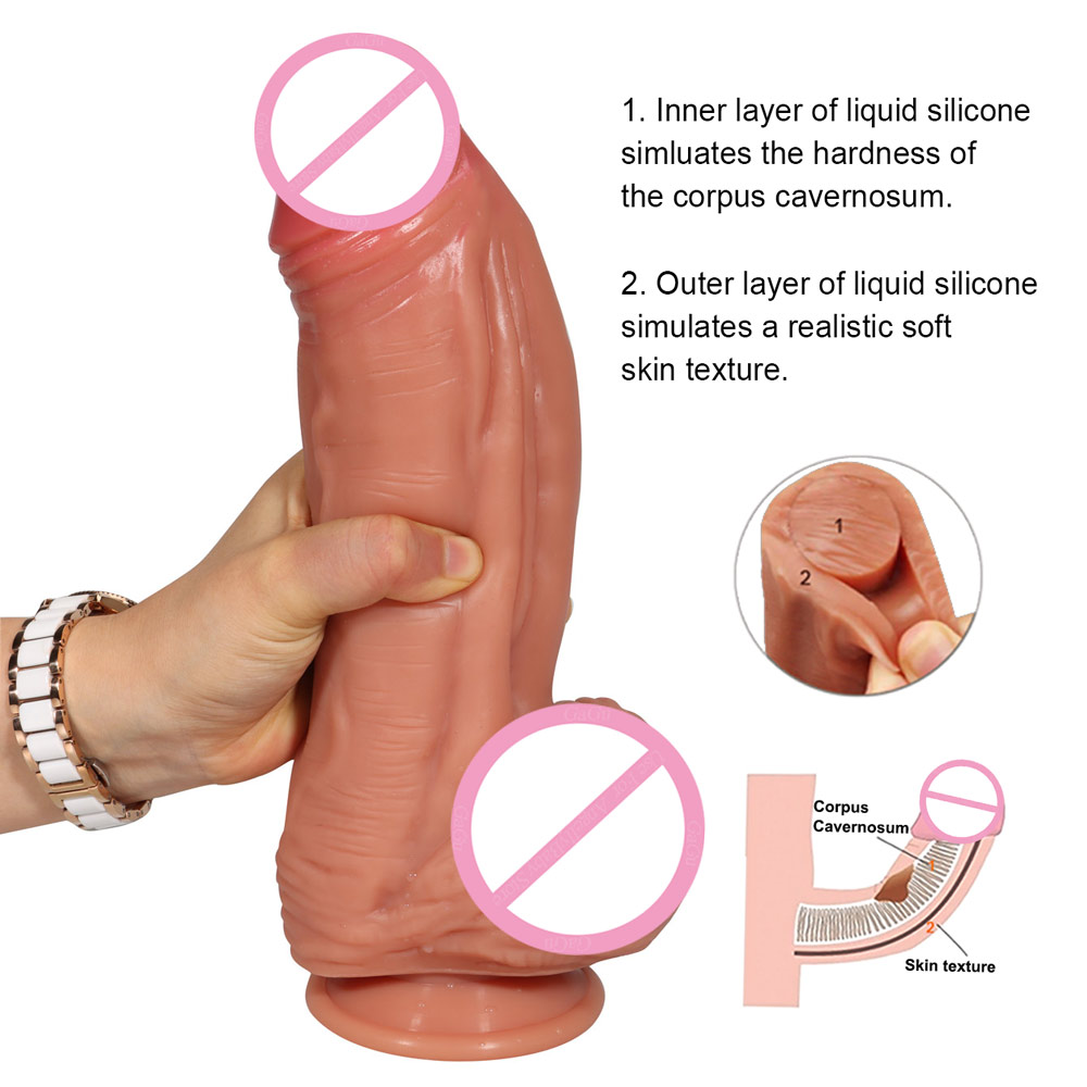 Двухслойный Фаллоимитатор Купить