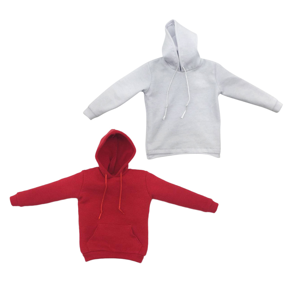 2Pcs 1/6 Male Soldier Muscle Body Fashion Top Hoodie Sweatshirt for 12 2Pcs 1/6 Male Soldier Muscle Body Fashion Top Hoodie Sweatshirt for 12