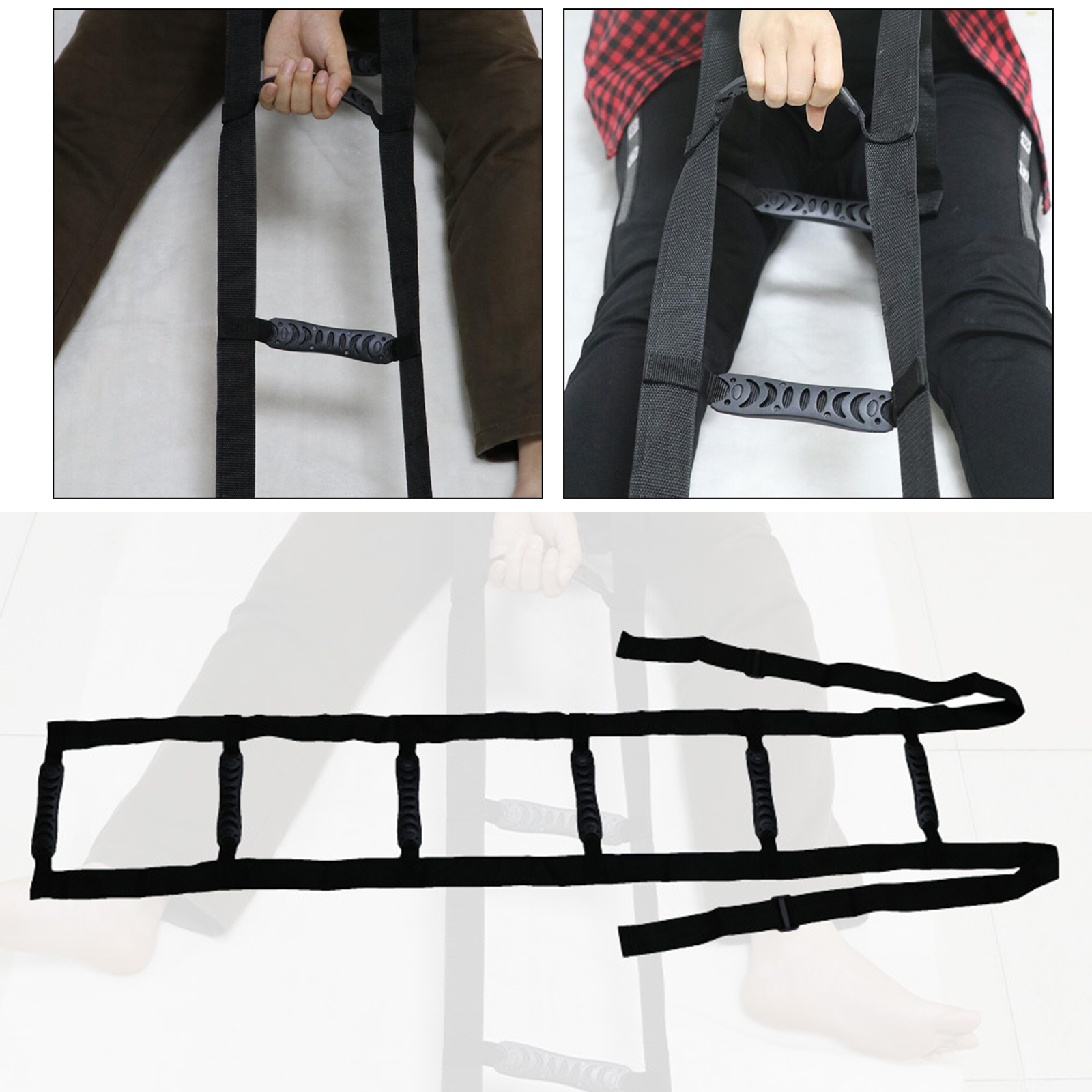 Bed Ladder Assist Caddie Helper Assisting Those with Spinal Injuries Lower Extremity Weakness and Limited Range of Motion Bed Ladder Assist Caddie Helper Assisting Those with Spinal Injuries Lower Extremity Weakness and Limited Range of Motion