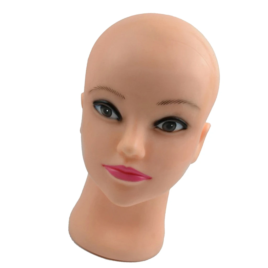 Barber Practice Wig Making Hairdressing Hair Extension Training Manikin Doll Head Mannequin