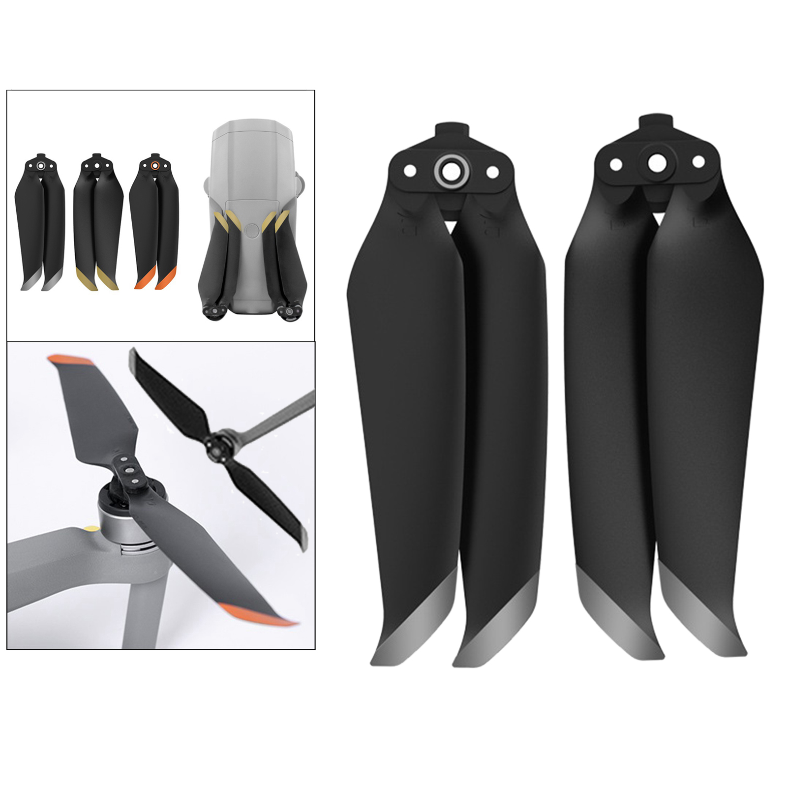 Low-noise 7238F Propellers Pros Blade for DJI Mavic Air 2S Drone Accessories