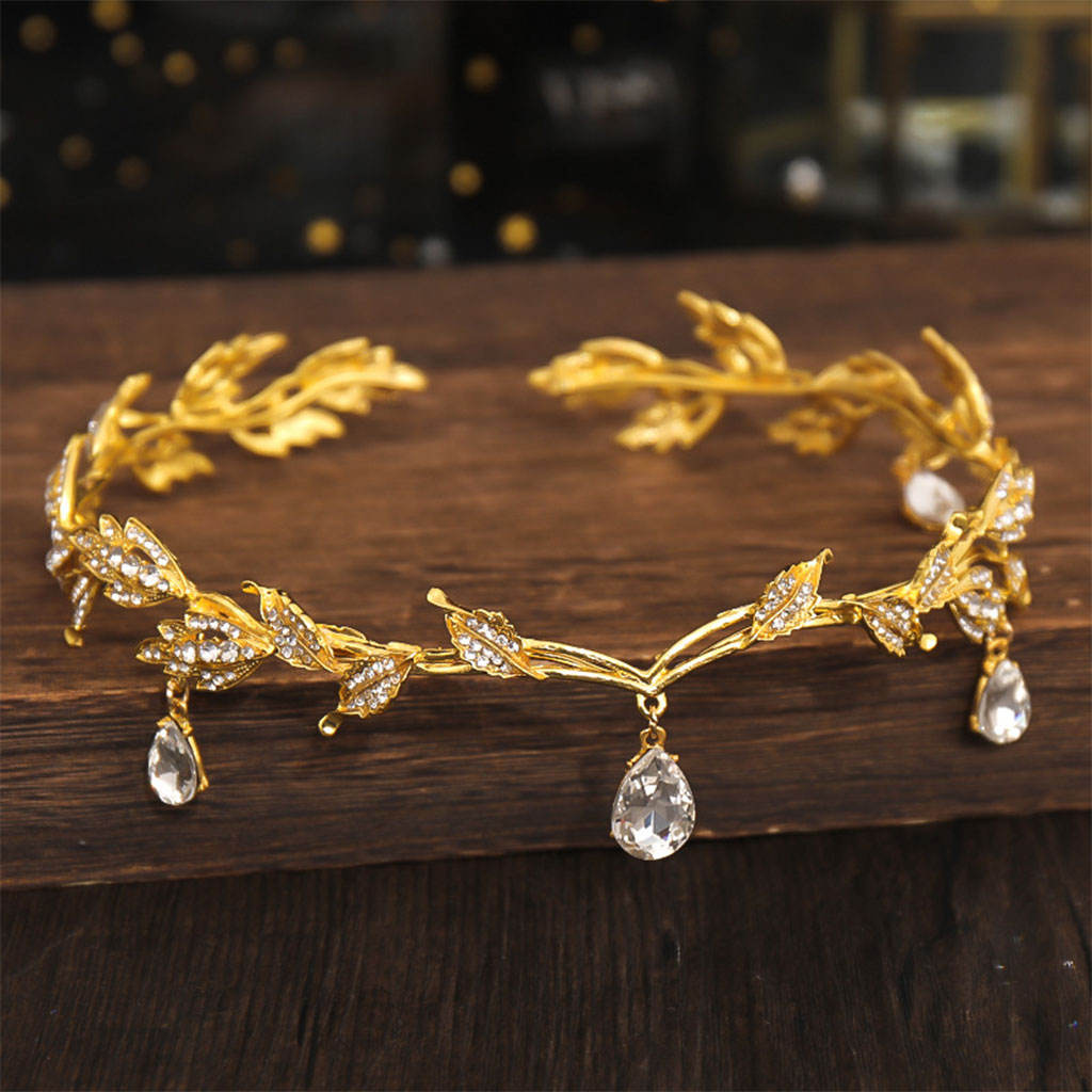 Forehead Chain Headband Vintage Style Crown for Wedding Prom Hair Jewelry Pageants Girls Forehead Chain Headband Vintage Style Crown for Wedding Prom Hair Jewelry Pageants Girls