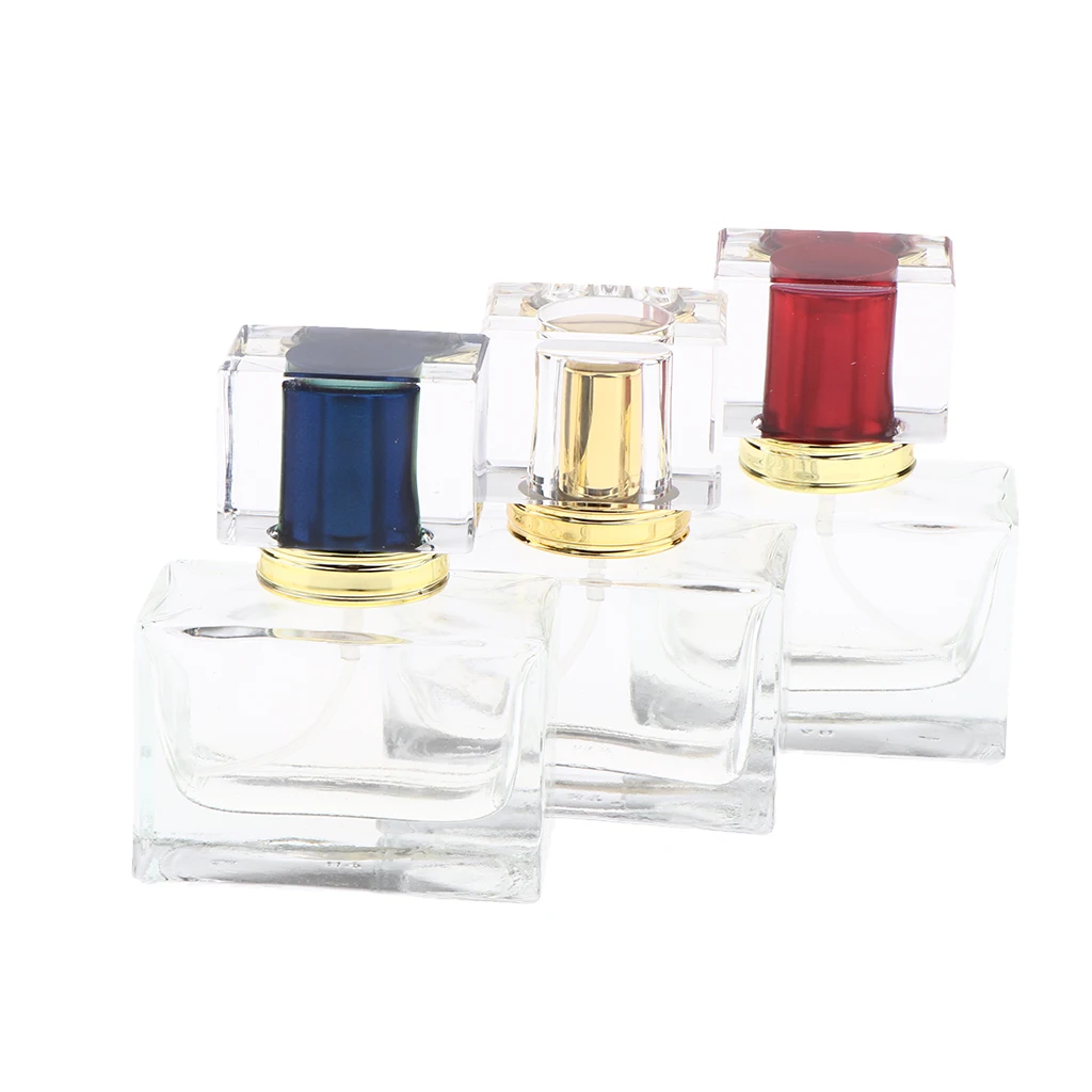 New Refillable Glass Perfume  Tube Empty Spray Bottle 30 Ml Diy