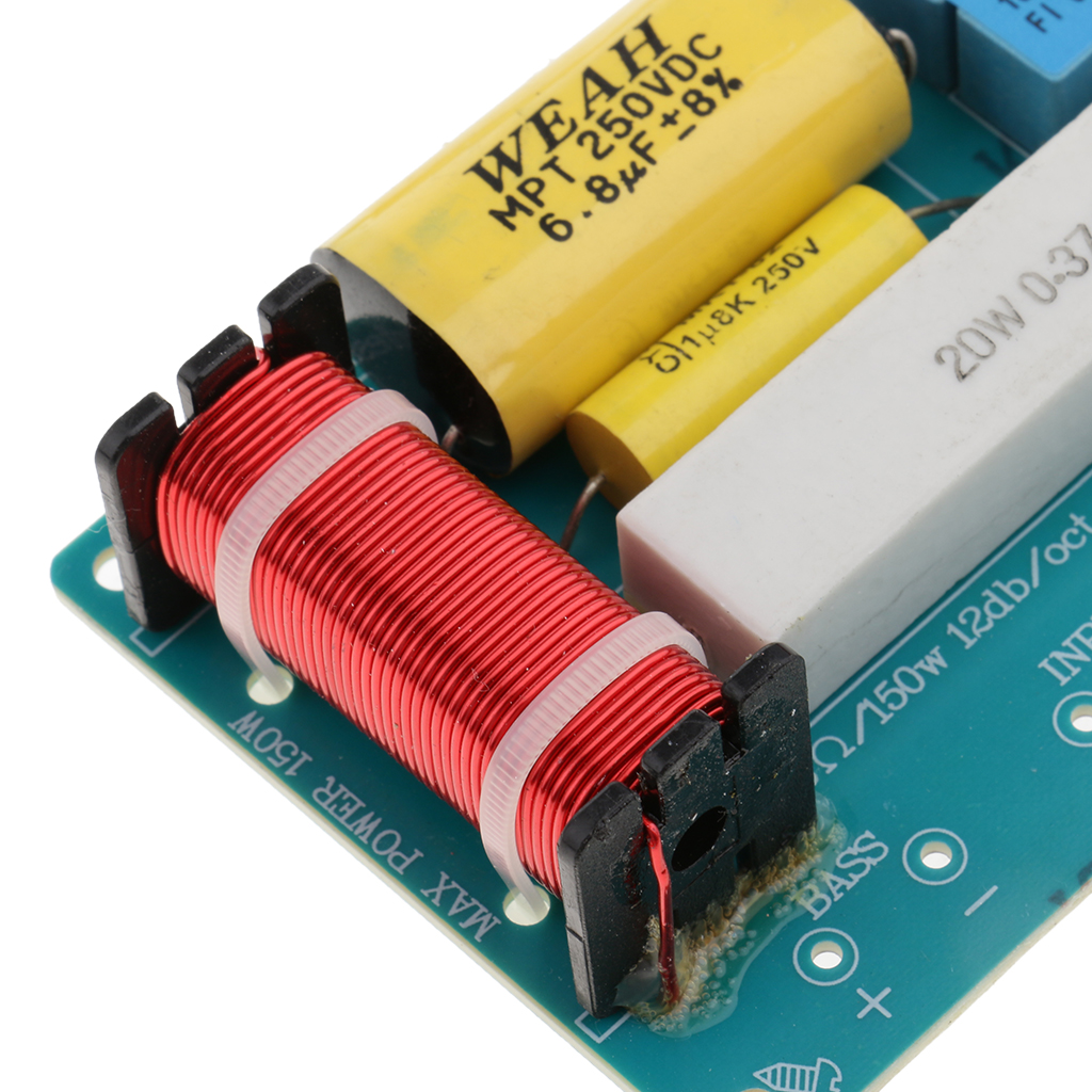 Audio Filter 1P 3 Way Speaker Crossover Frequency Divider Low Audio Filter 1P 3 Way Speaker Crossover Frequency Divider Low