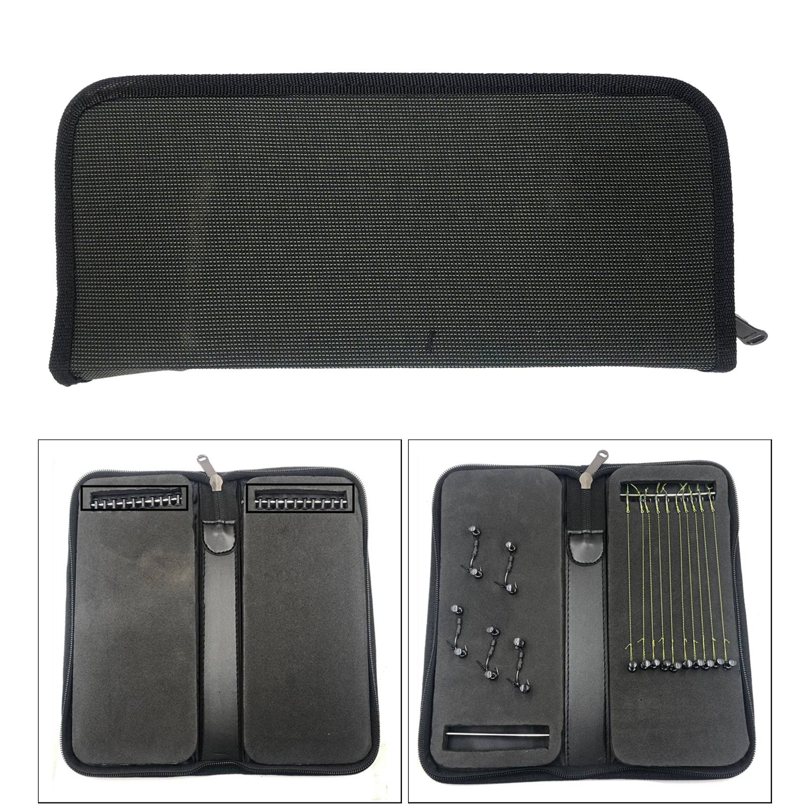Stiff Rigs Wallet Stiff Tackle Box Holds Hair Rigs with 20 Pins Carp Fishing