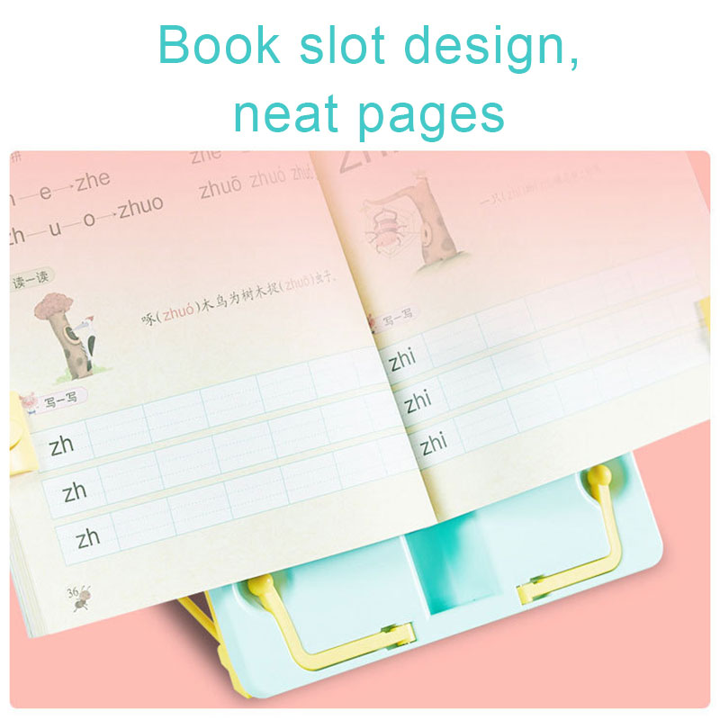 2021 Adjustable Book Stand Height and Angle Adjustable Book Holder with Page Paper Clips for Big Heavy Textbooks Music Books 2021 Adjustable Book Stand Height and Angle Adjustable Book Holder with Page Paper Clips for Big Heavy Textbooks Music Books