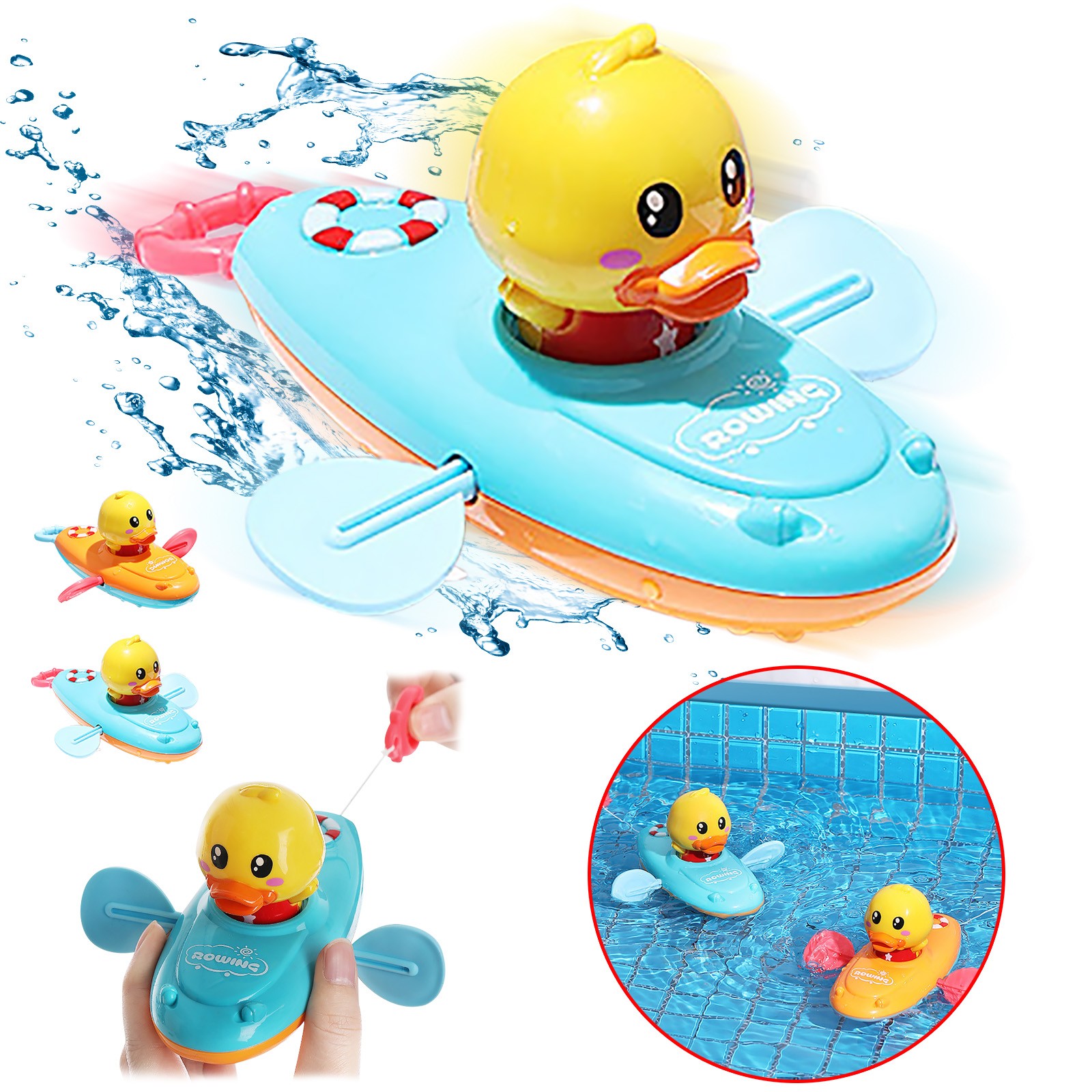 baby bath toy ducks play in the bathtub to make your baby take a