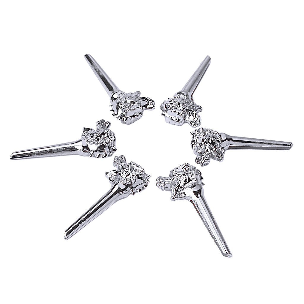 Tooyful Set of 6 Acoustic Bass Guitar/Mandolin Bridge Pins Replacement Parts black Tooyful Set of 6 Acoustic Bass Guitar/Mandolin Bridge Pins Replacement Parts black