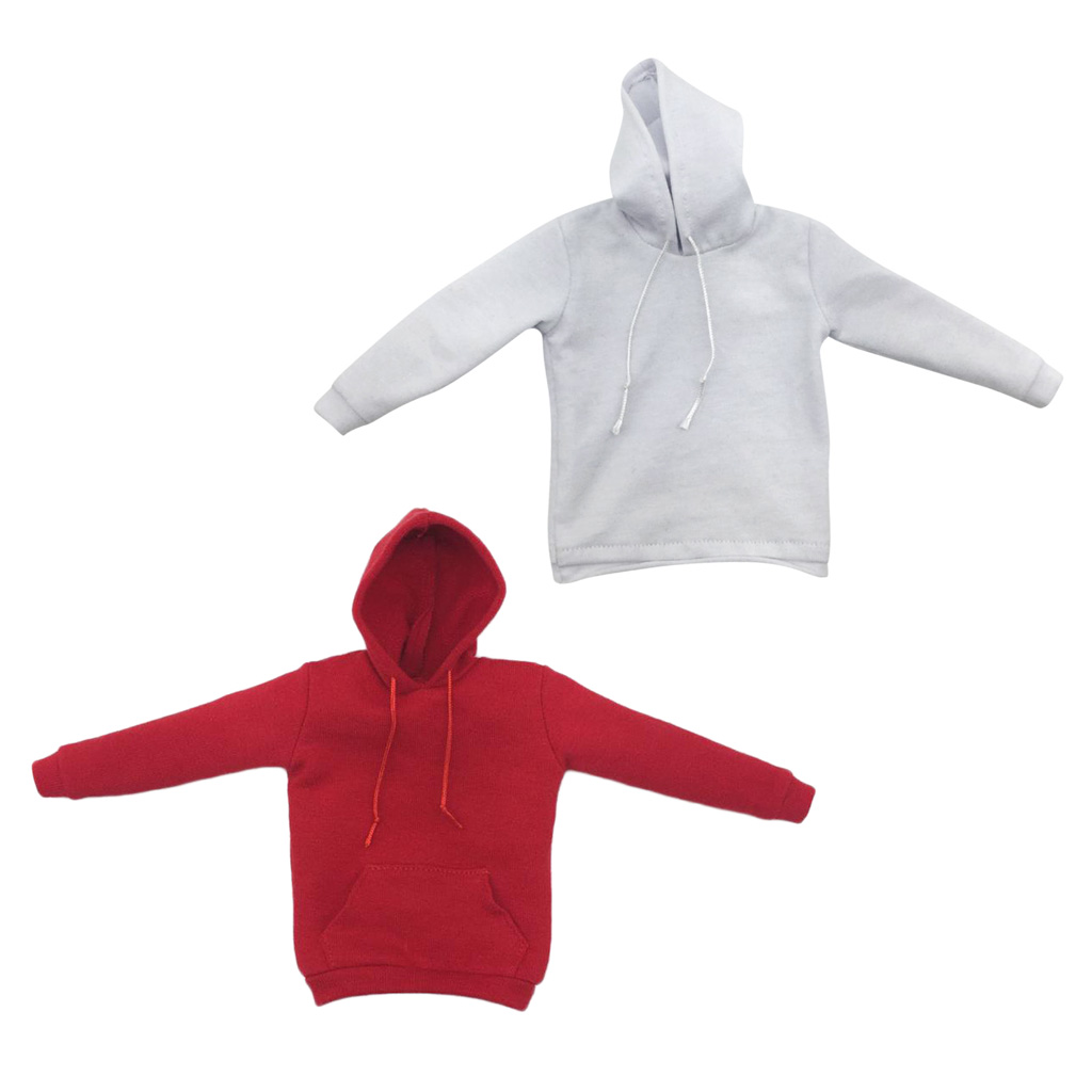 2Pcs 1/6 Male Soldier Muscle Body Fashion Top Hoodie Sweatshirt for 12 2Pcs 1/6 Male Soldier Muscle Body Fashion Top Hoodie Sweatshirt for 12