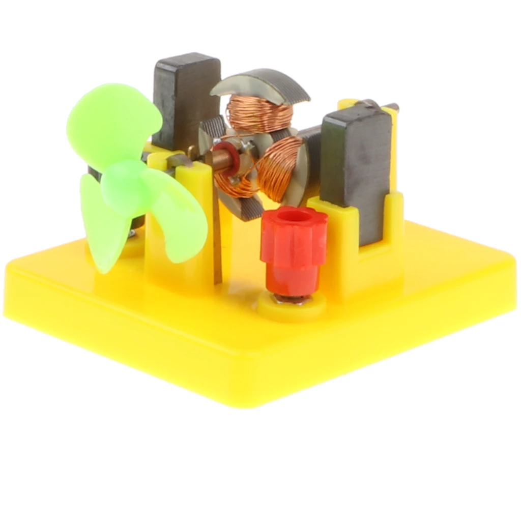 Kids Children Mini Motor Fan Model Physics Science DIY Toy Experiment Kit