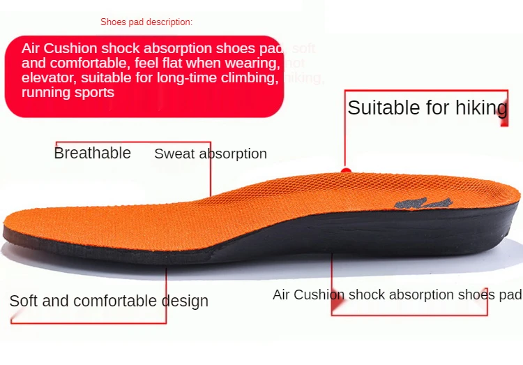 Lekkie męskie buty trekkingowe turystyczne z wodoodporną odkrytą konstrukcją i oddychającą membraną antypoślizgowe - Wianko - 9
