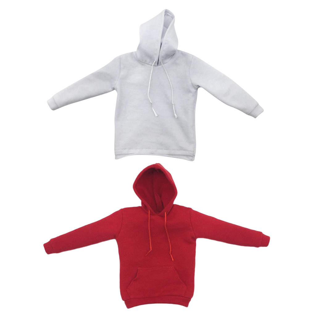 2Pcs 1/6 Male Soldier Muscle Body Fashion Top Hoodie Sweatshirt for 12 2Pcs 1/6 Male Soldier Muscle Body Fashion Top Hoodie Sweatshirt for 12