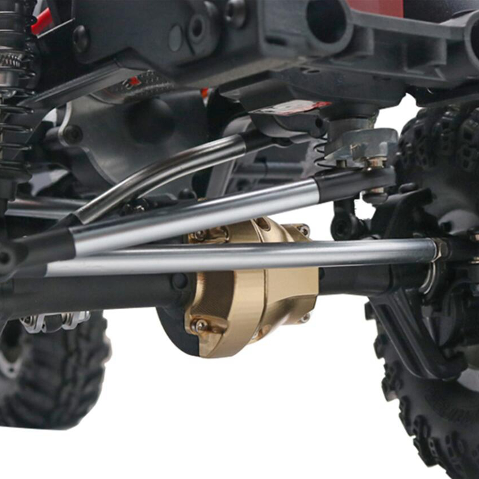 Brass Differential Cover for Racing GEN8 Scout II RC Car Parts Modification Spare Parts High Performance Brass Differential Cover for Racing GEN8 Scout II RC Car Parts Modification Spare Parts High Performance