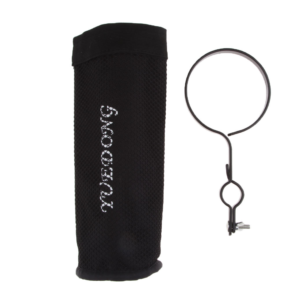 Padded Drumstick Pouch with Alloy Mounting Clamp for Percussion Instrument Padded Drumstick Pouch with Alloy Mounting Clamp for Percussion Instrument
