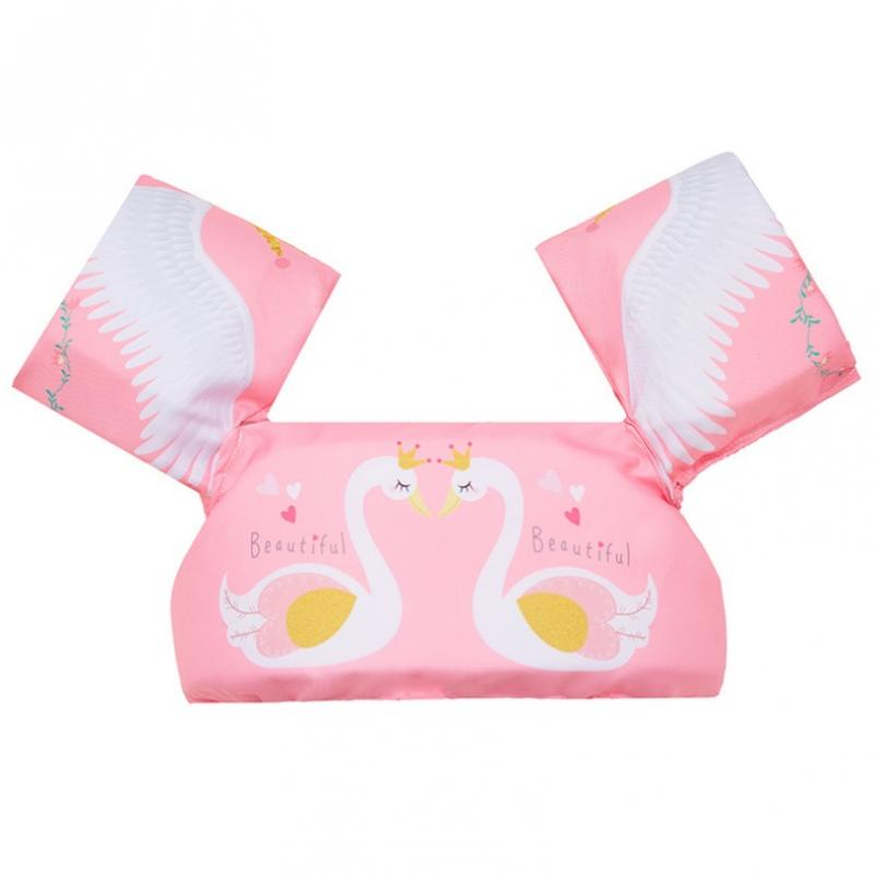 Kids Swimming Trainer Swim Pool Float Arm Bands Buoy Floater Tube Swan