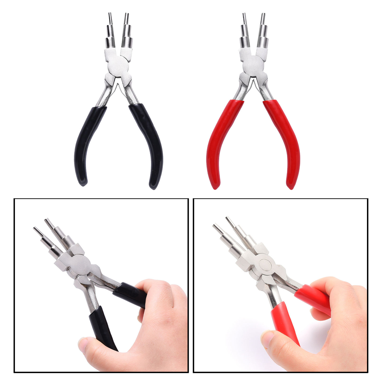 Bail Making Pliers DIY Jewelry Tool Sets Carbon Steel Round Nose Pliers Jewelry Wire Looping Forming for Jewelry Making Tools Bail Making Pliers DIY Jewelry Tool Sets Carbon Steel Round Nose Pliers Jewelry Wire Looping Forming for Jewelry Making Tools
