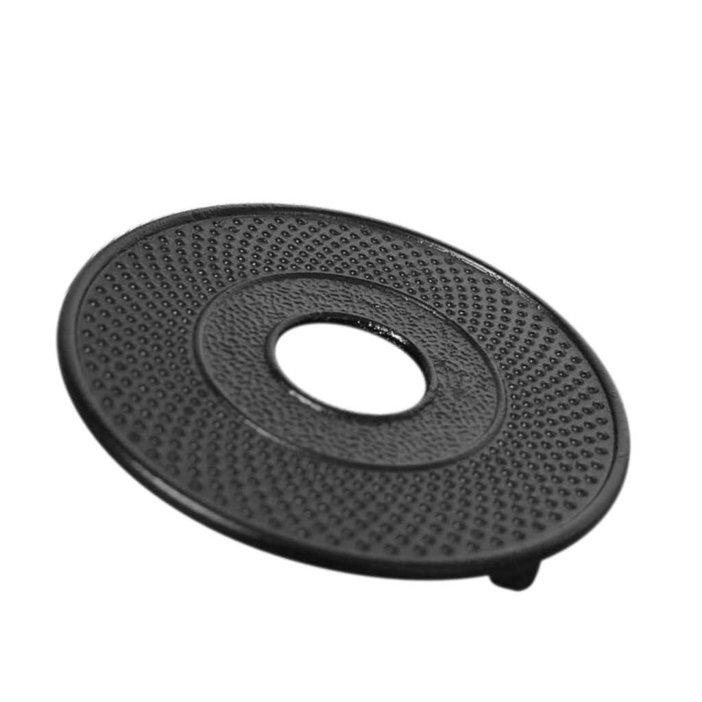 12cm Round Black Hobnail Dot Japanese Cast Iron Trivet Iron Holder for Teapot 12cm Round Black Hobnail Dot Japanese Cast Iron Trivet Iron Holder for Teapot