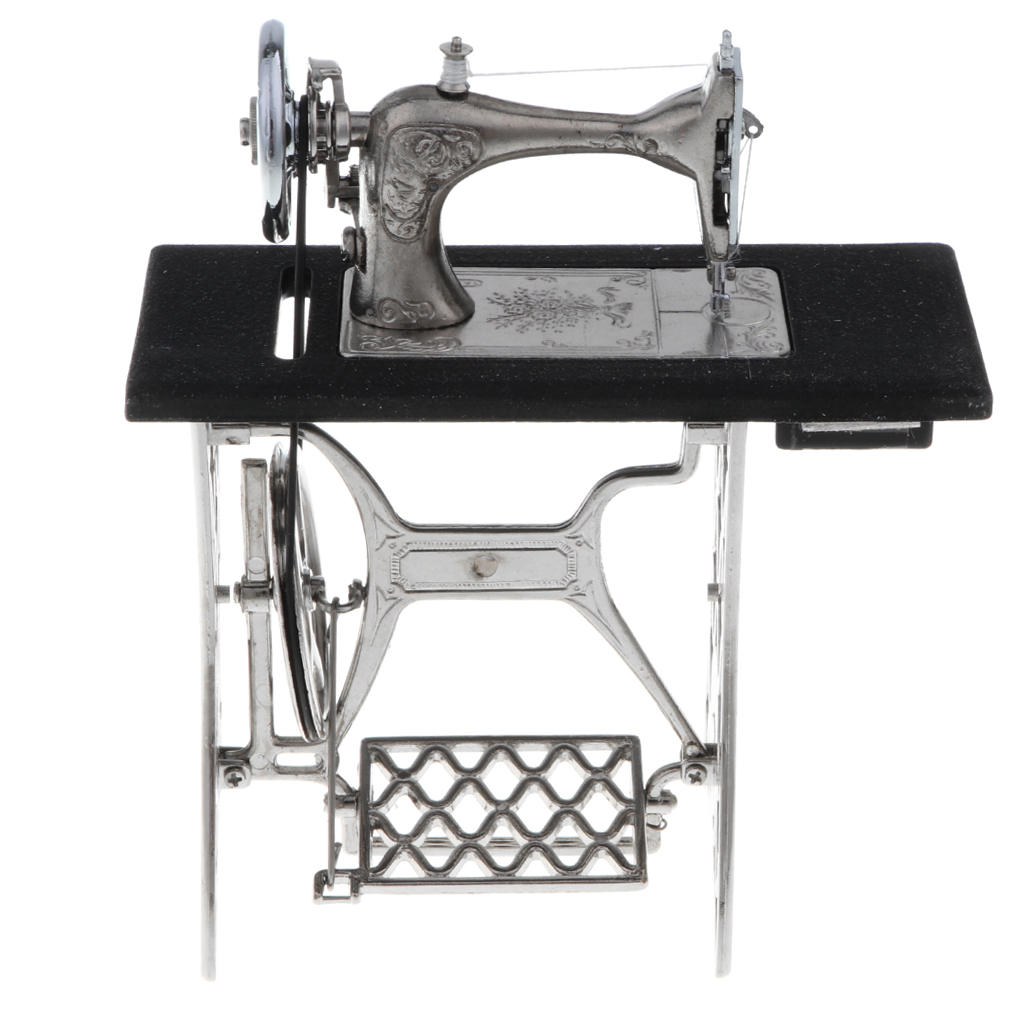 1/10 Sewing Machine Model Alloy Miniature Decoration Accessory for 1/10 Sewing Machine Model Alloy Miniature Decoration Accessory for