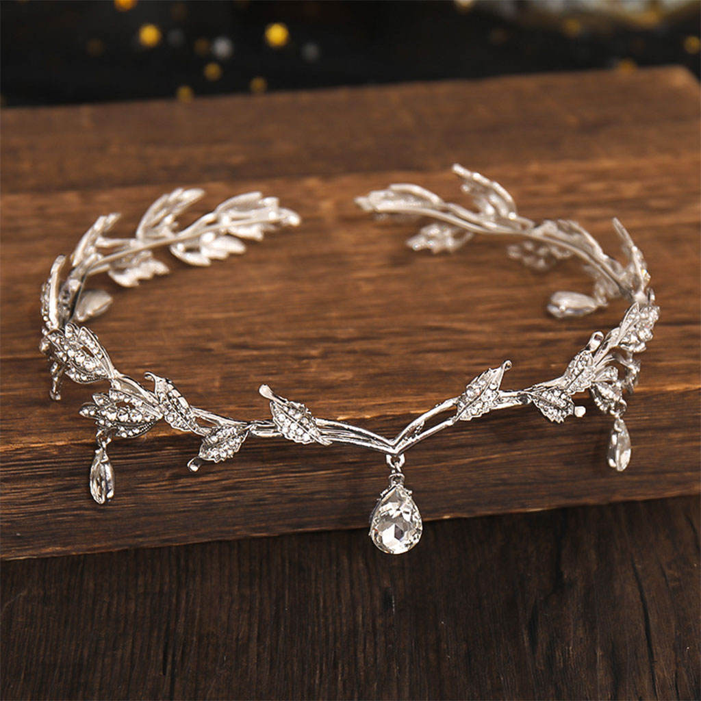 Forehead Chain Headband Vintage Style Crown for Wedding Prom Hair Jewelry Pageants Girls Forehead Chain Headband Vintage Style Crown for Wedding Prom Hair Jewelry Pageants Girls