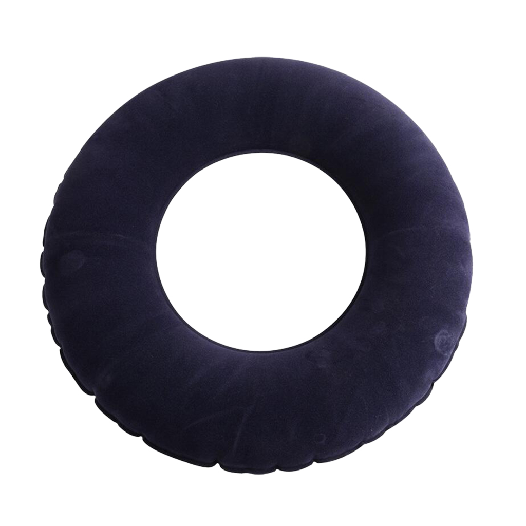 Inflatable Donut Seat Cushion Pillows Hemorrhoid Bedsores Seat Pain Relief 16in Inflatable Donut Seat Cushion Pillows Hemorrhoid Bedsores Seat Pain Relief 16in