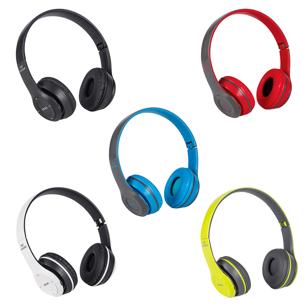 Portable Foldable Bluetooth Connected Head-Mounted Headset for IOS Women