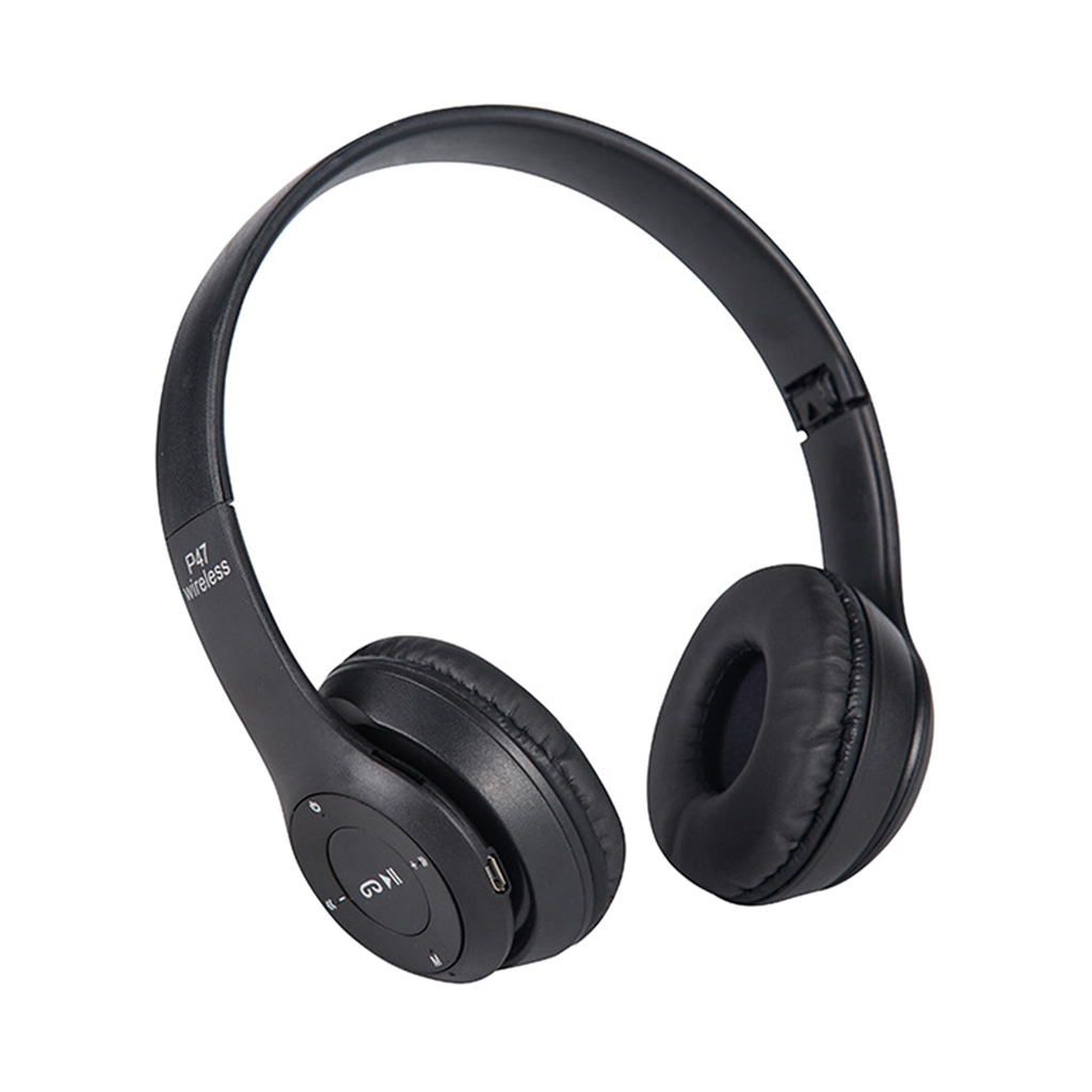 Portable Foldable Bluetooth Connected Head-Mounted Headset for IOS Women