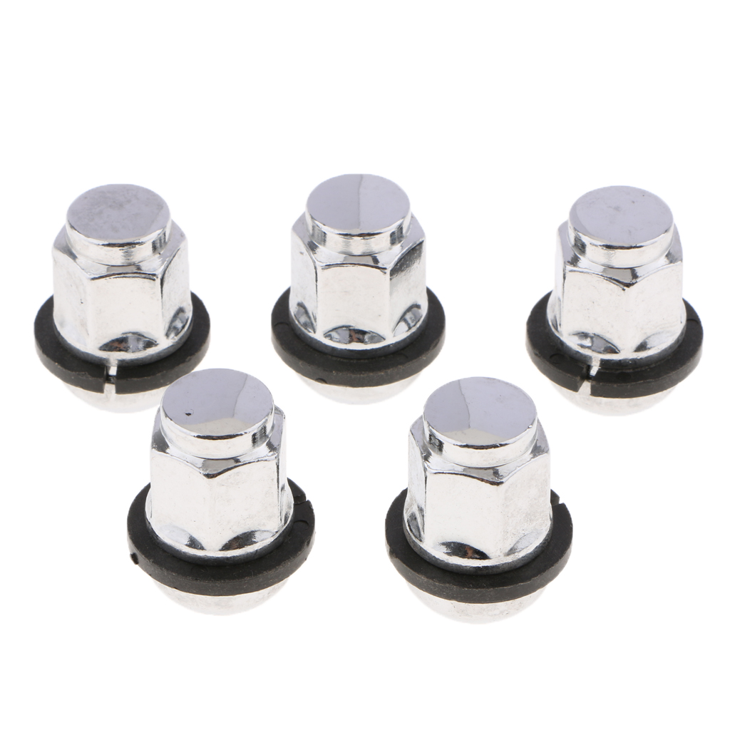 5 Pieces | 12x1.5 Replacement Wheel Lug Nut with Retainer Open End Lugs Nuts Factory Style Lugs FOR HONDA Accord 5 Pieces | 12x1.5 Replacement Wheel Lug Nut with Retainer Open End Lugs Nuts Factory Style Lugs FOR HONDA Accord