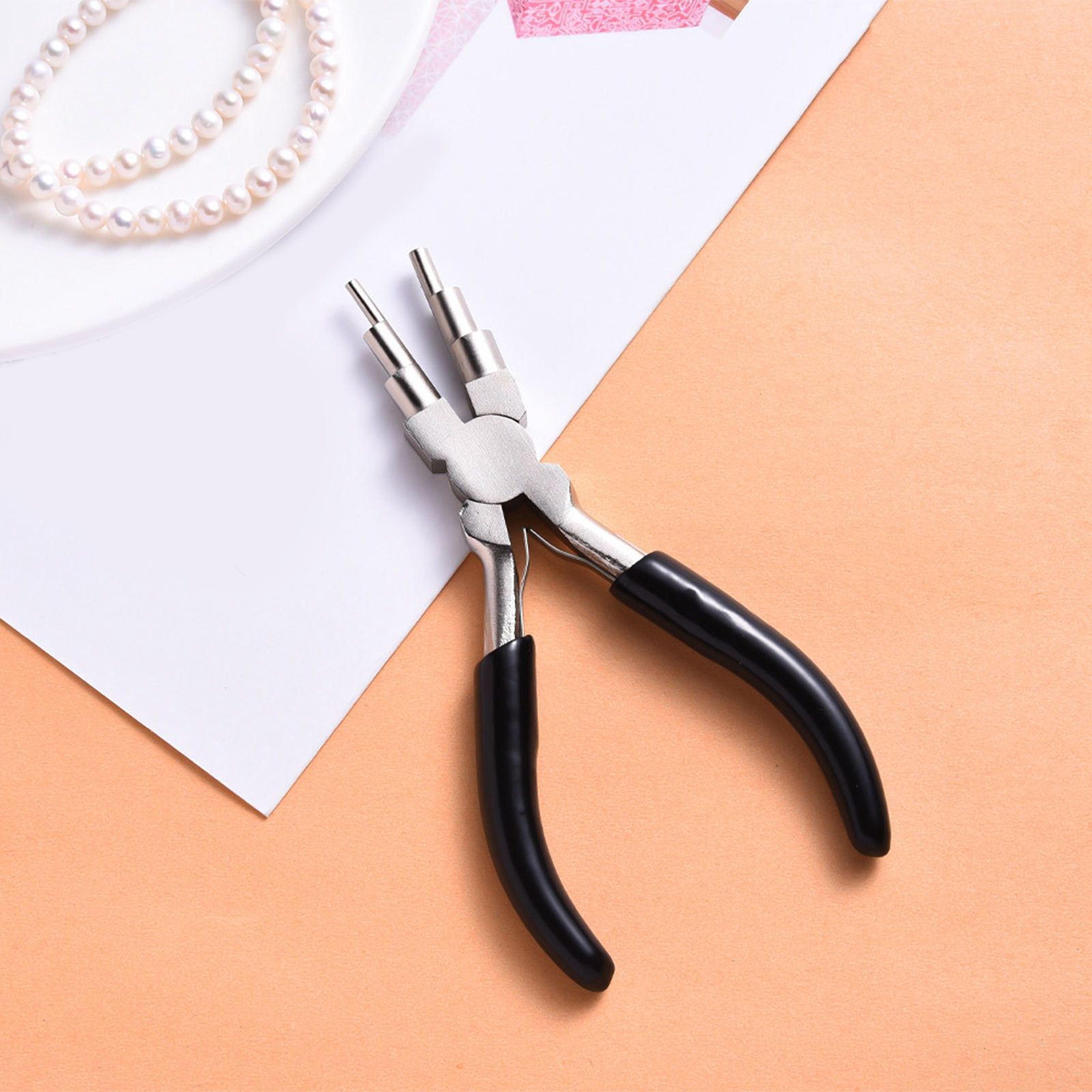 Bail Making Pliers DIY Jewelry Tool Sets Carbon Steel Round Nose Pliers Jewelry Wire Looping Forming for Jewelry Making Tools Bail Making Pliers DIY Jewelry Tool Sets Carbon Steel Round Nose Pliers Jewelry Wire Looping Forming for Jewelry Making Tools