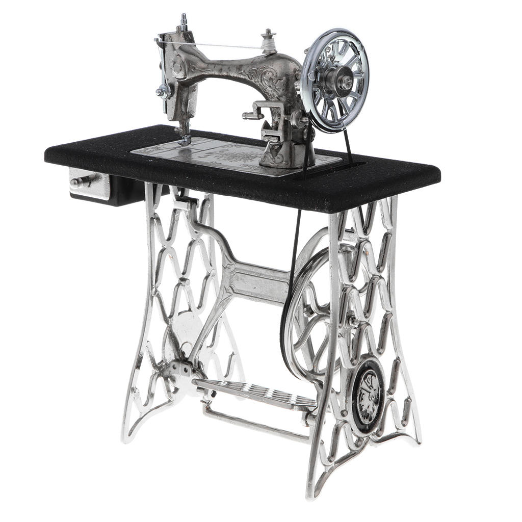 1/10 Sewing Machine Model Alloy Miniature Decoration Accessory for 1/10 Sewing Machine Model Alloy Miniature Decoration Accessory for